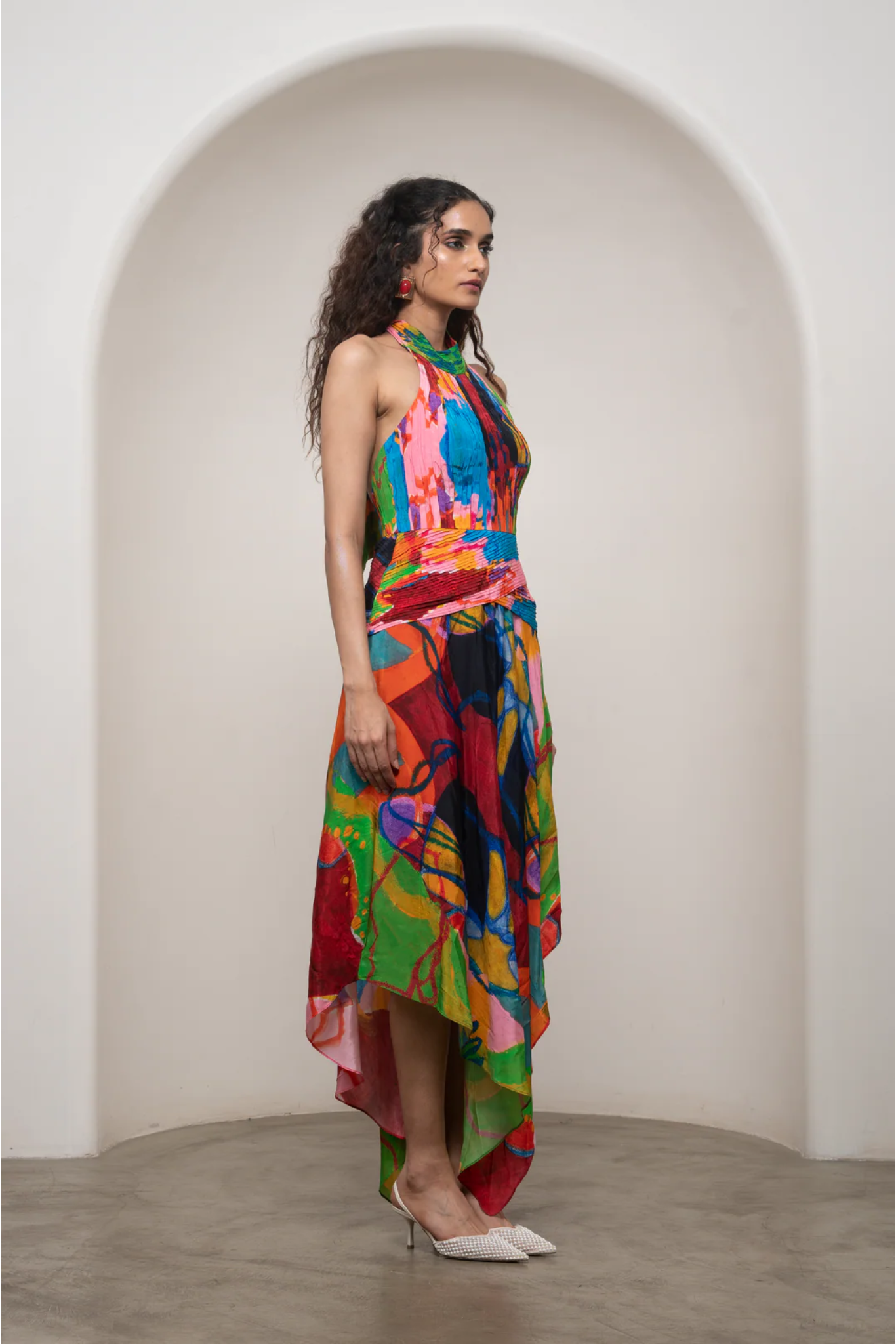 Sorel Pleated Maxi