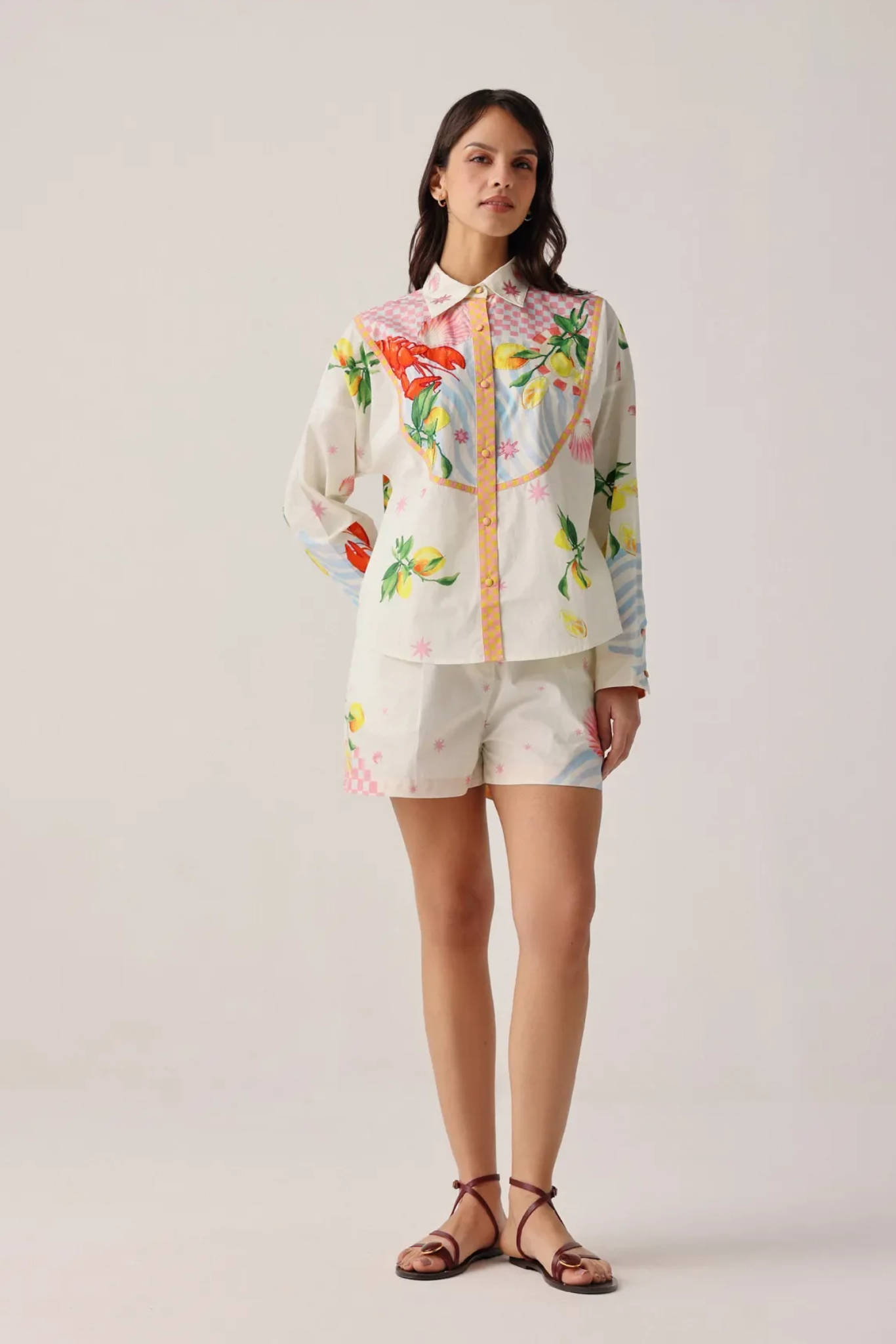 Celia Shirt - Summer Zest