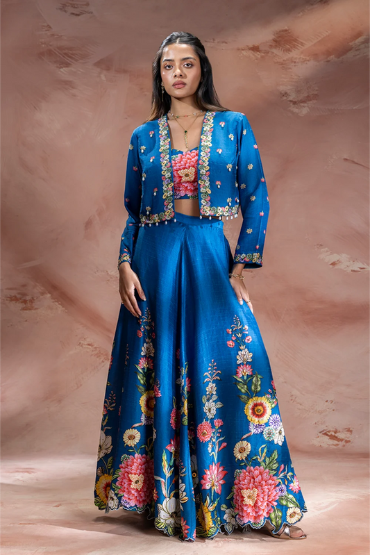 Baghira Embroidered Lehenga Set