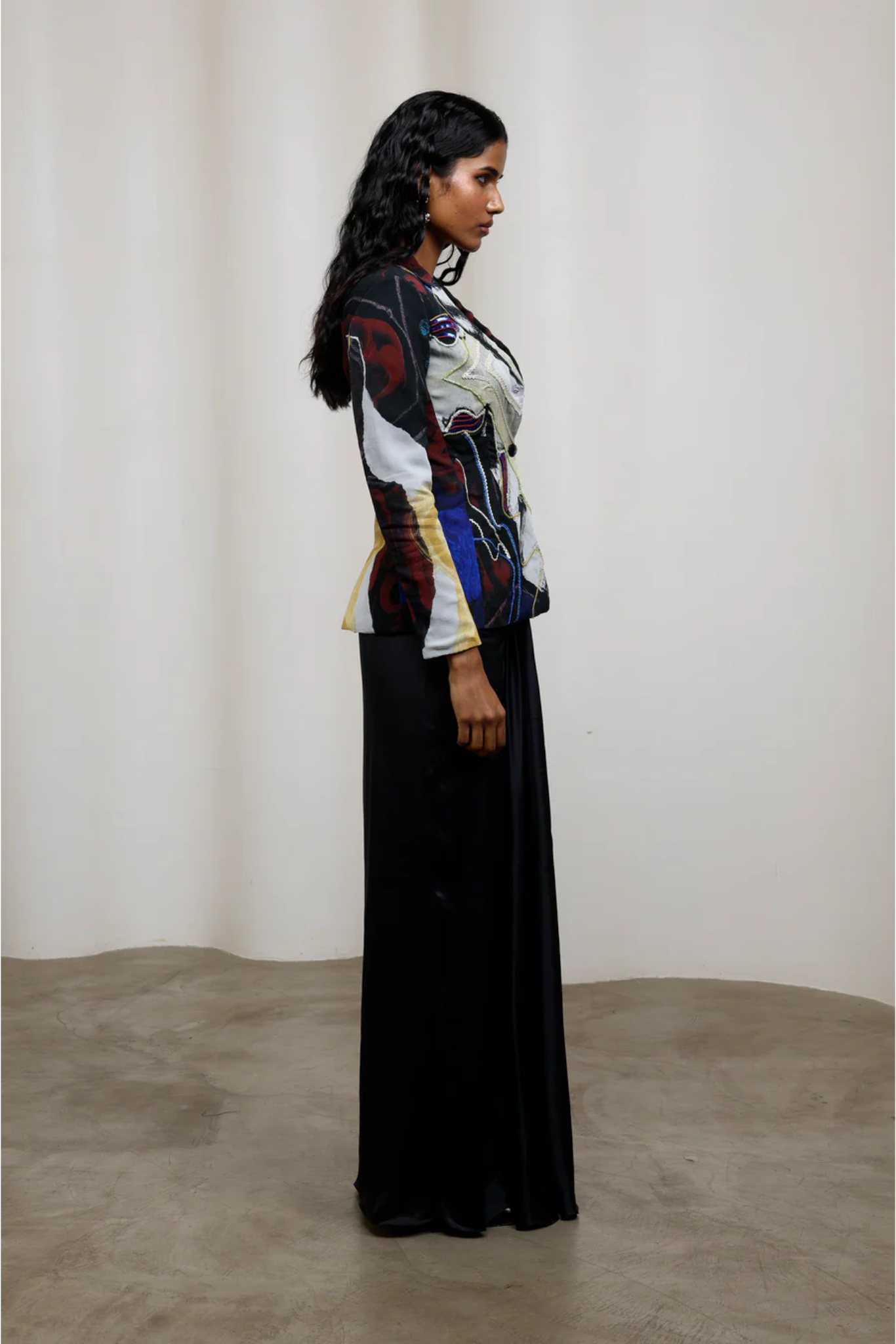 Kiyo Embroidered Blazer Set