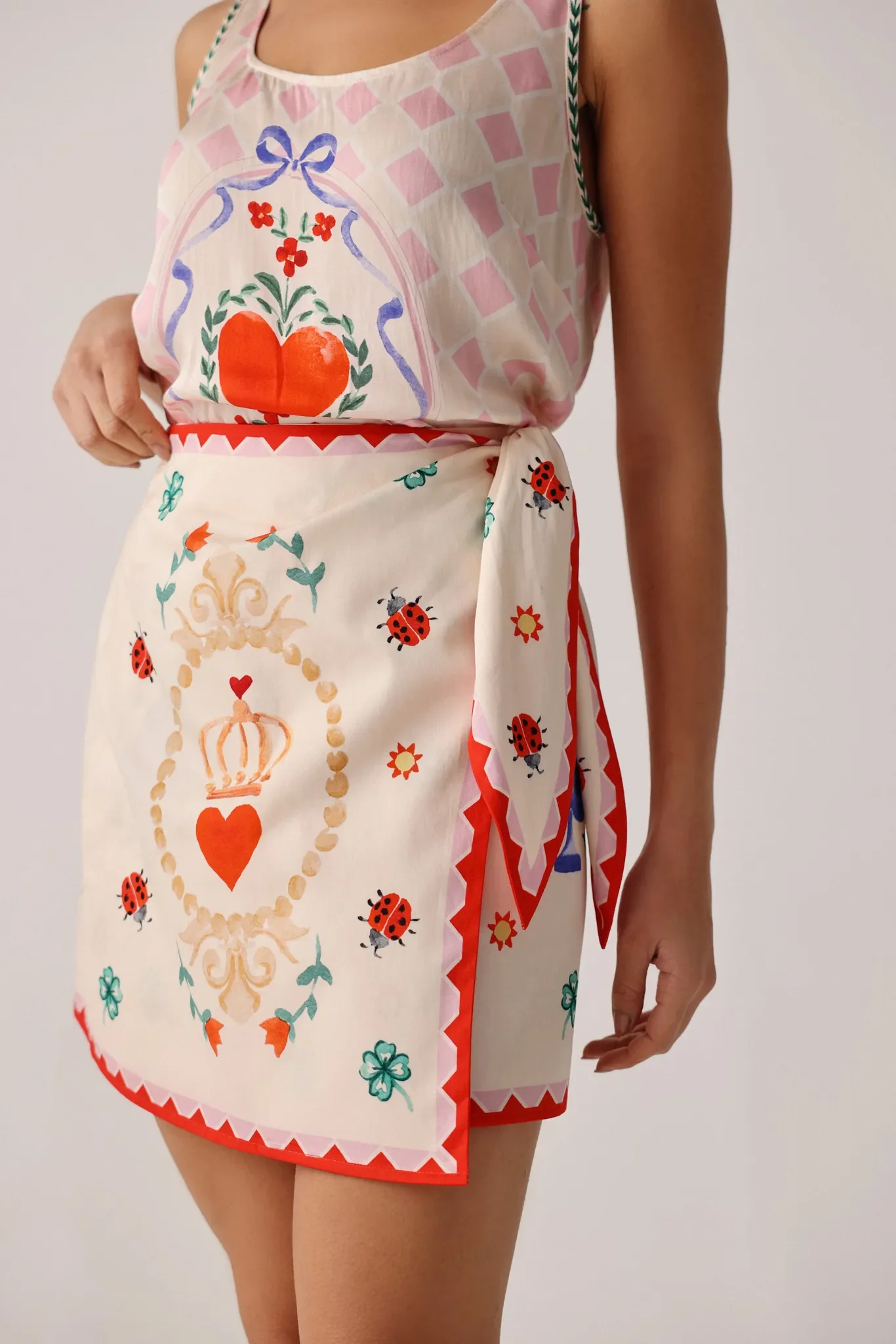 Wrap Me Round Skirt - Tarot