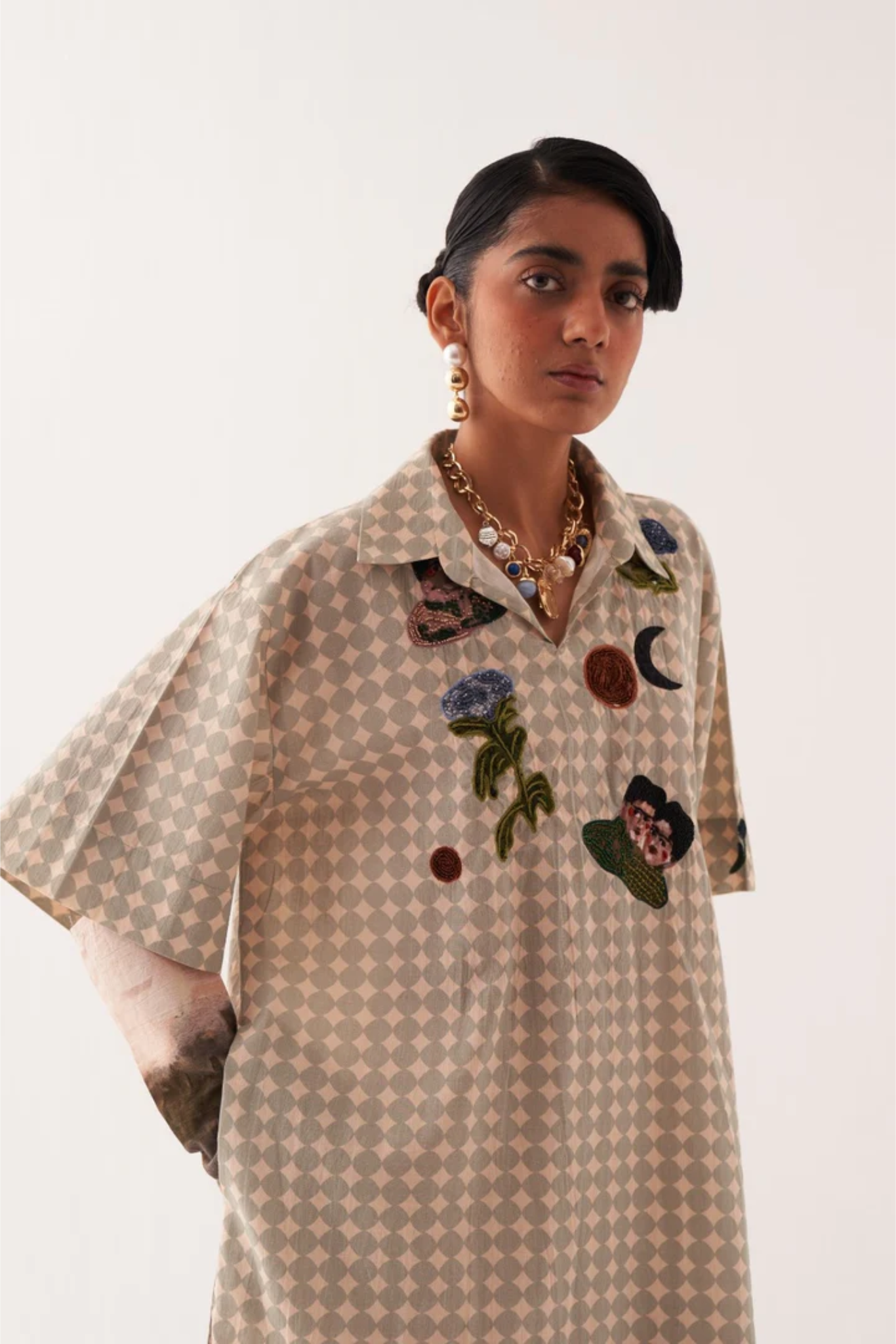 Frida Embroidered  MH Dress