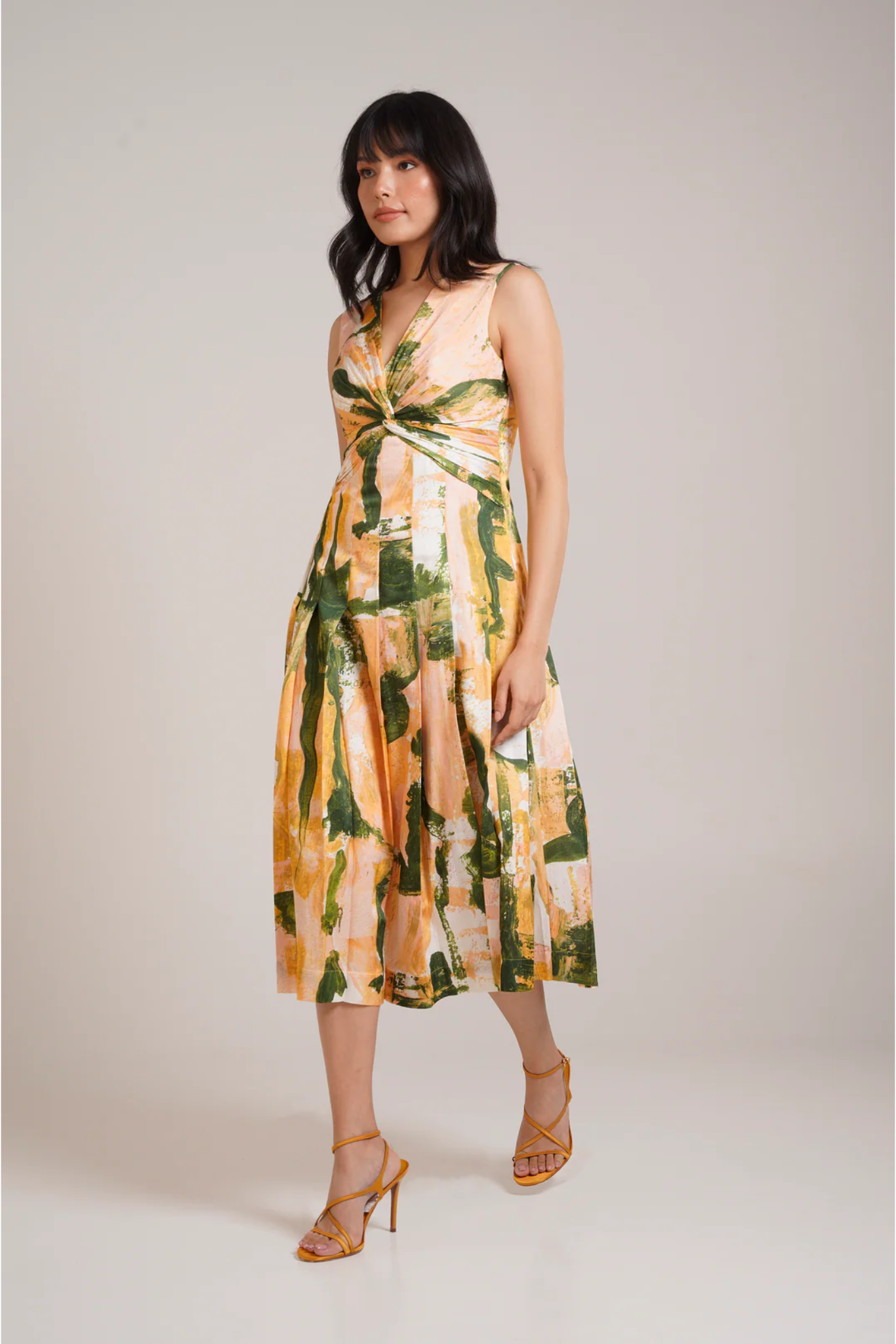 Ceri Pleated Dress