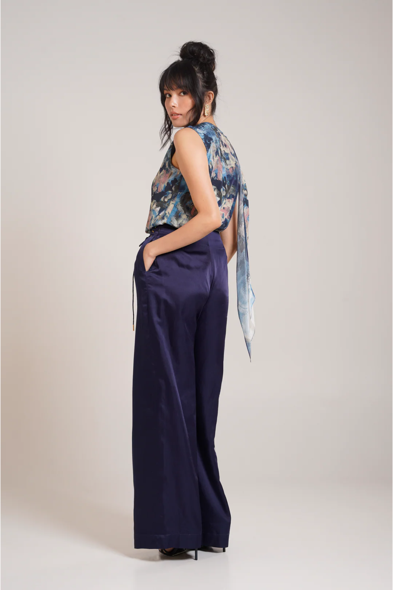 Nuri Scarf Top Set