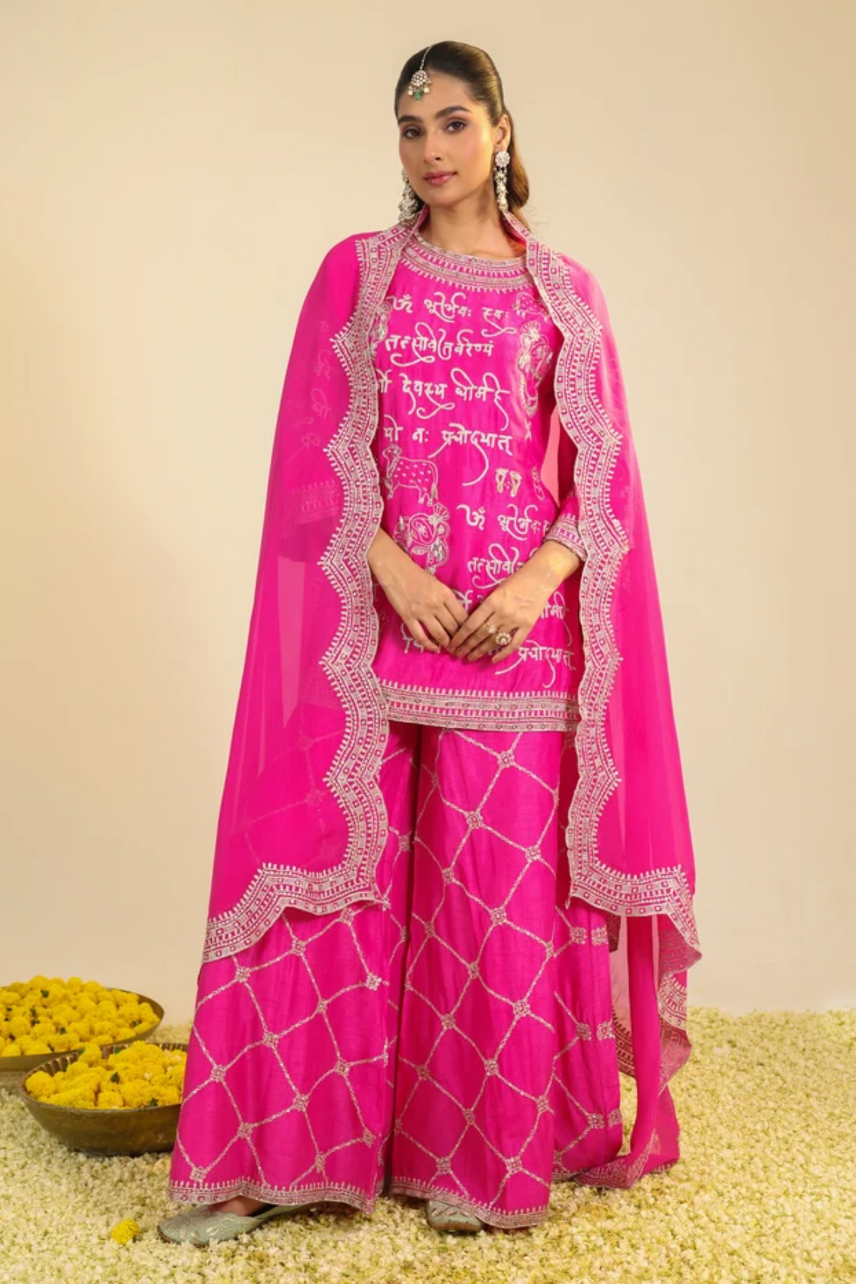 Pink Mehrban Kurta Set