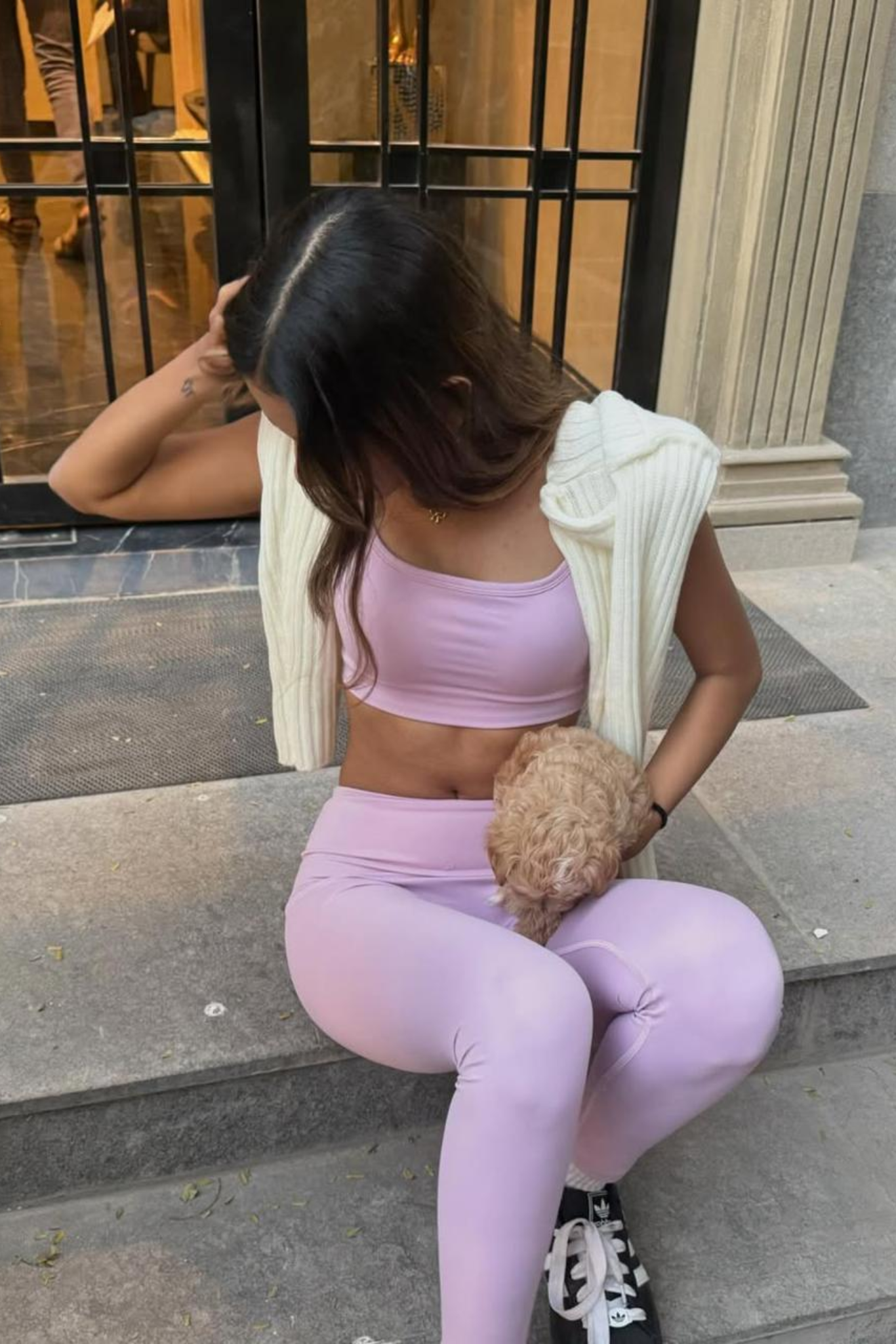 Gia Sports Bra - Parfait Pink