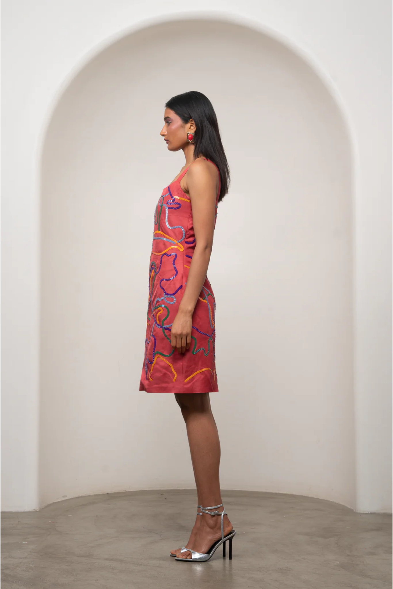 Sena Embroidered Dress