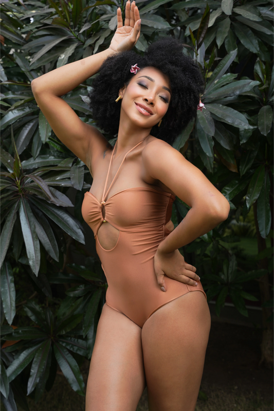 Golden Hour Cutout Swimsuit