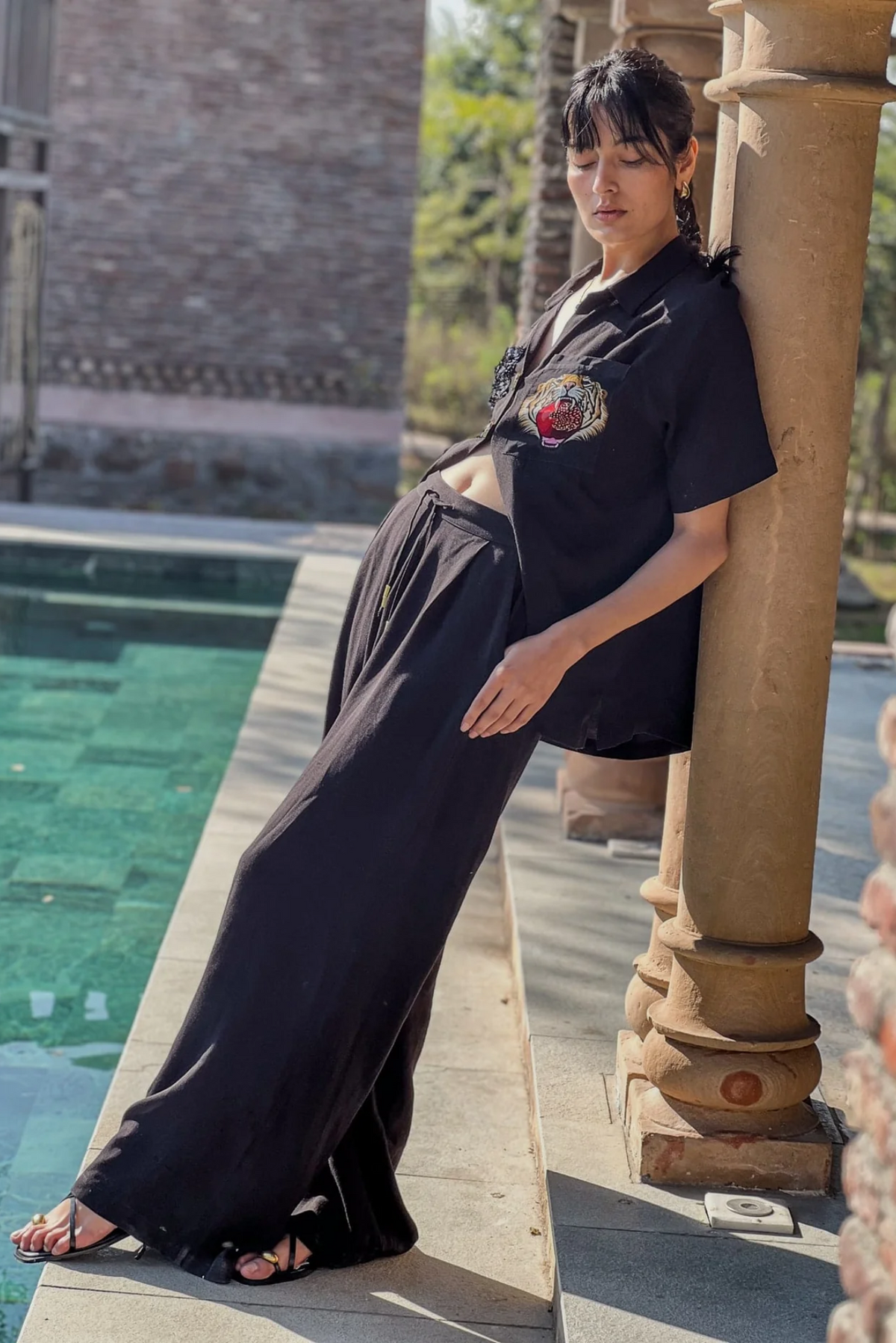 Black Lounge Trousers