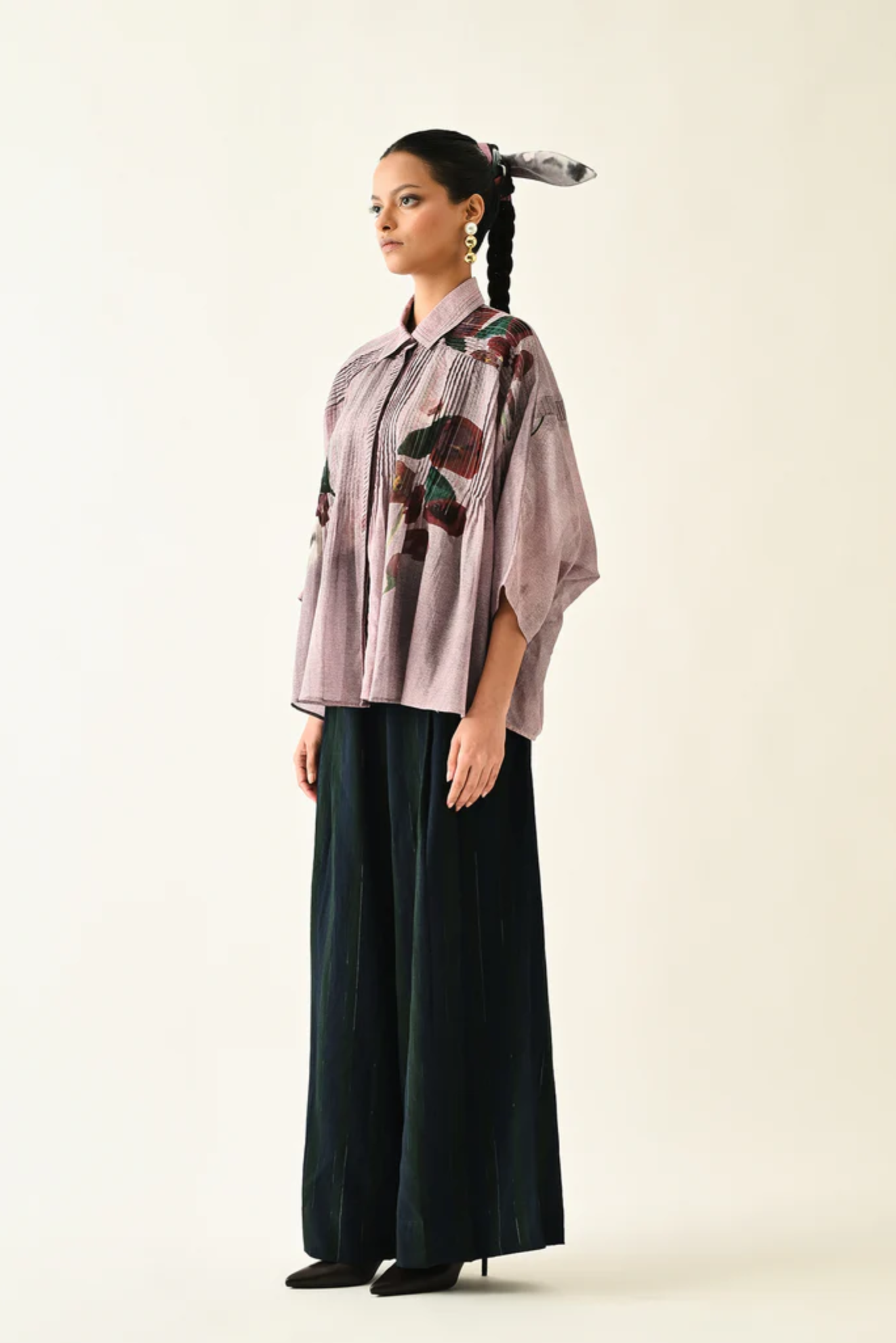 Dusk Pink Shirt Set