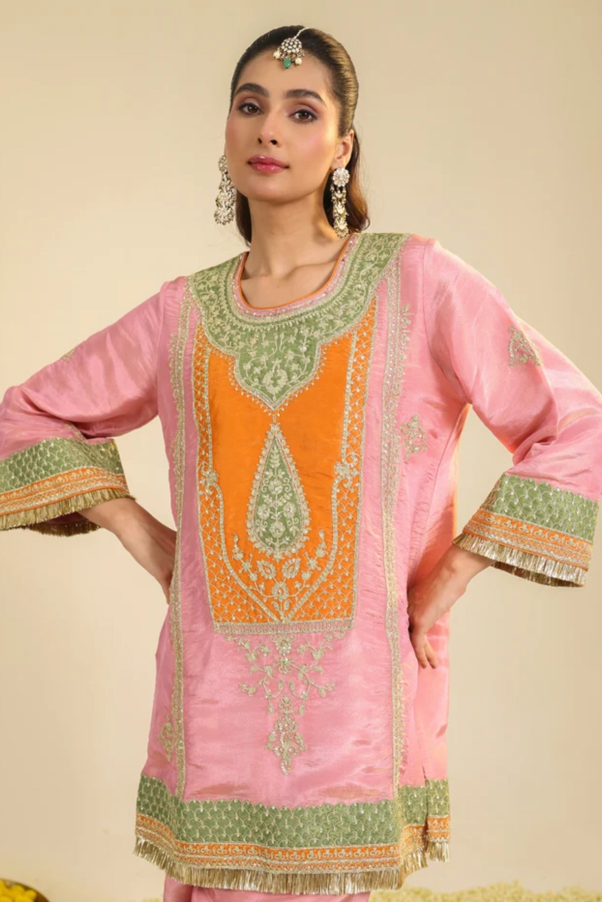 Pink Raag Kurta Set