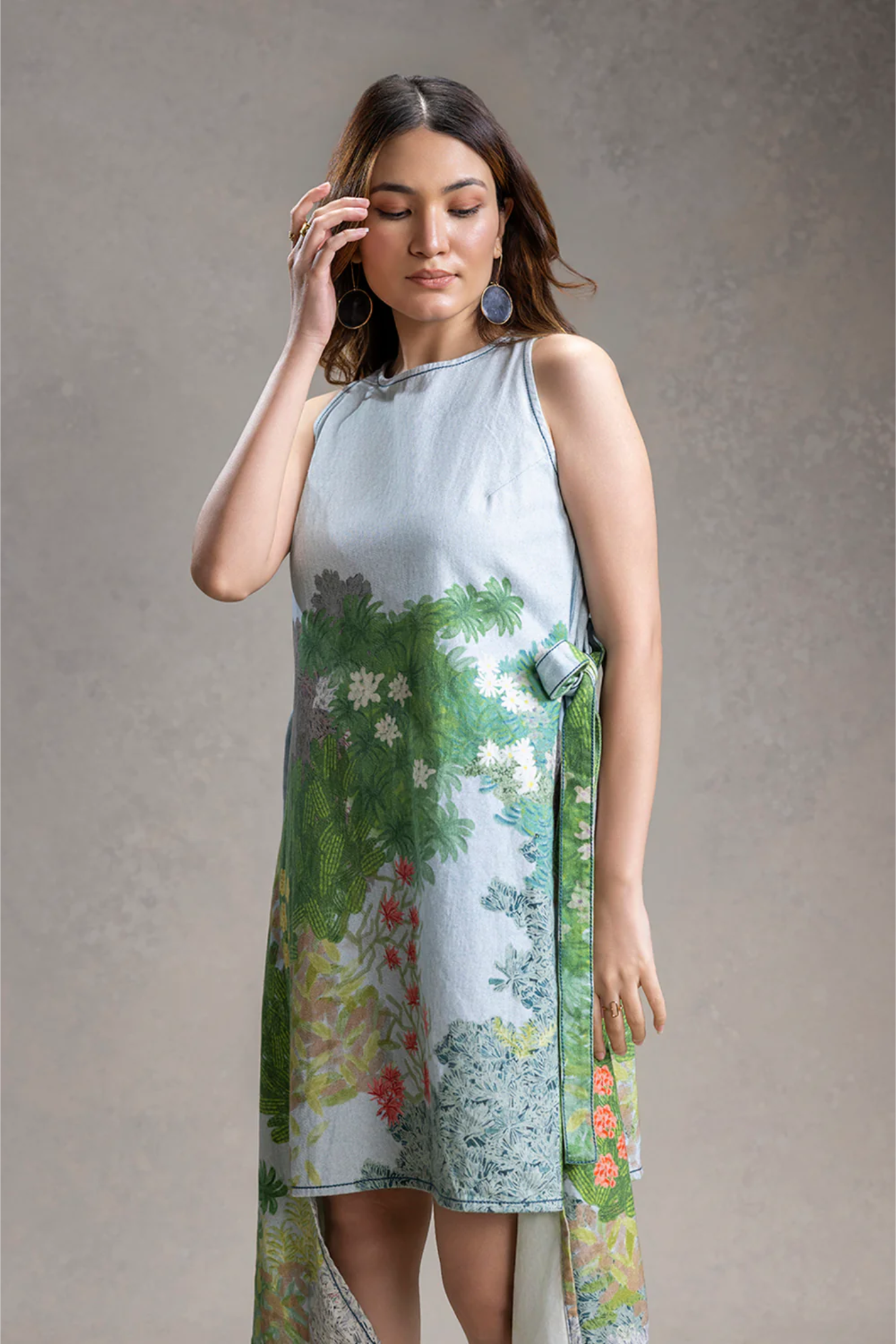 Blume printed Paneled Dress