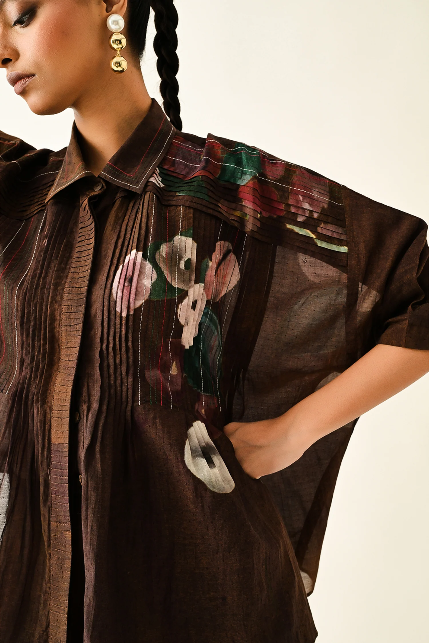 Earth Bloom Shirt Set