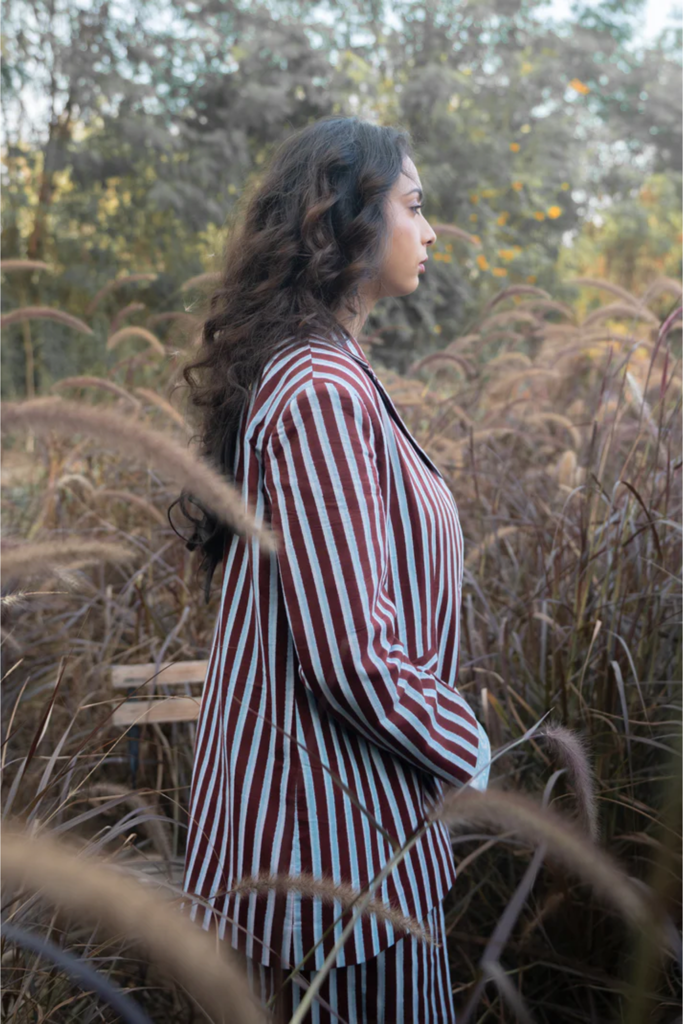 Dusk Double-Buttoned Blazer