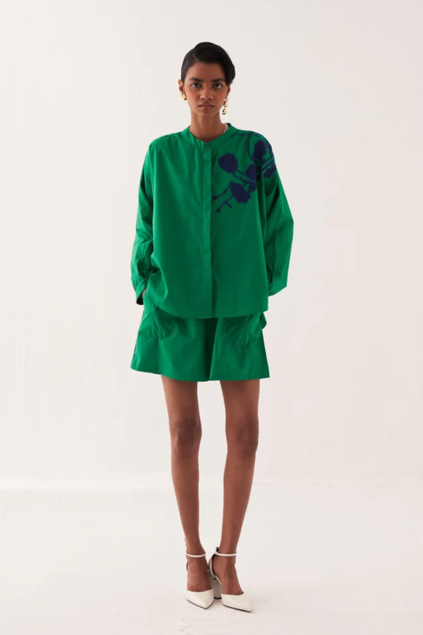 Emerald Applique Shirt