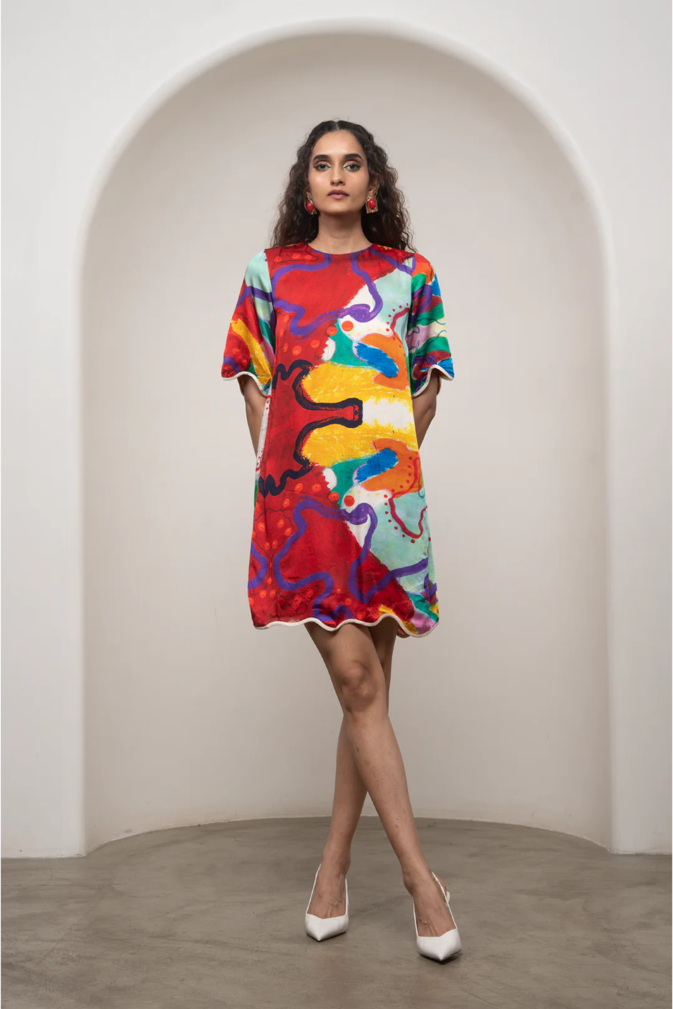 Alya Shift Dress