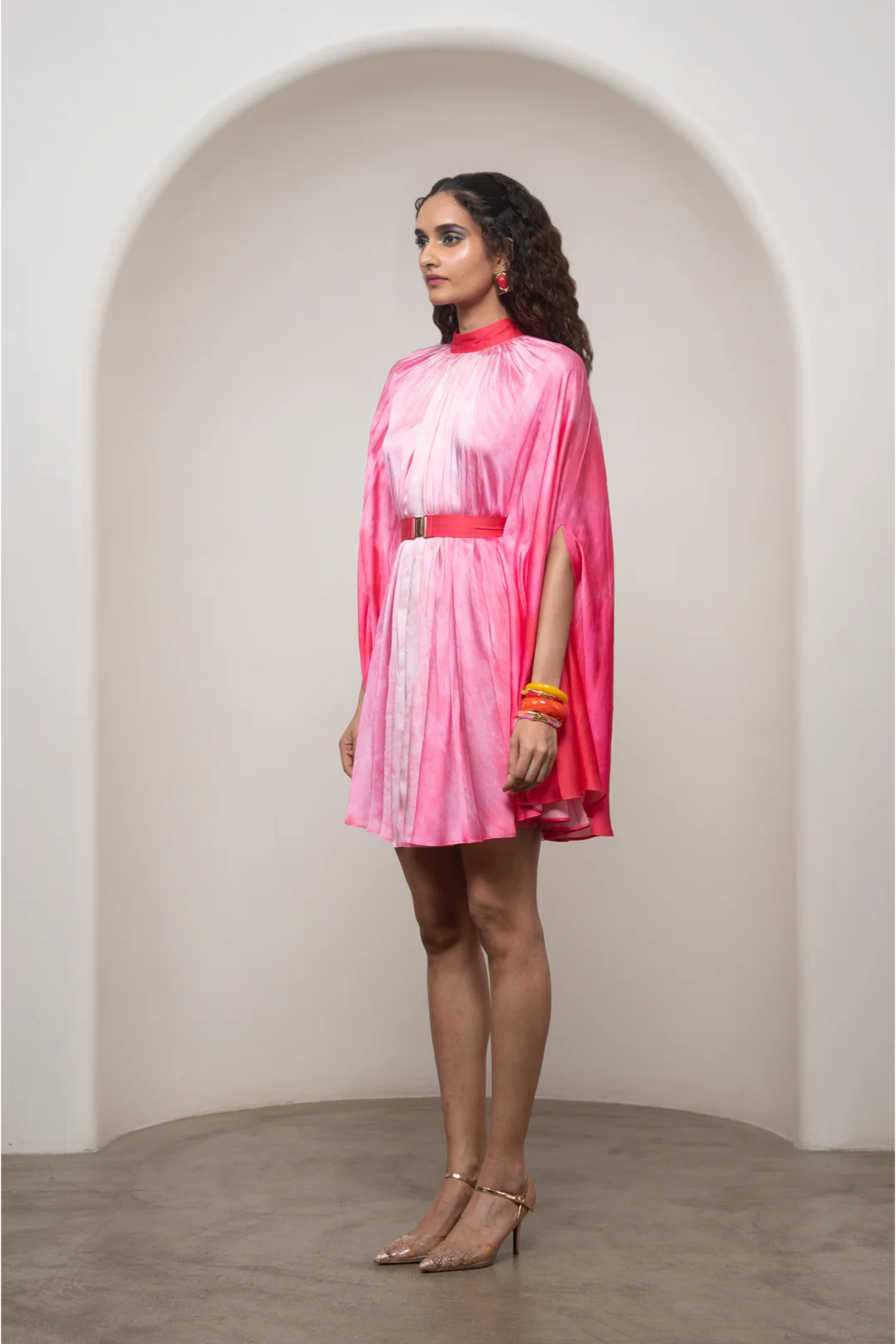 Lila Cape Dress