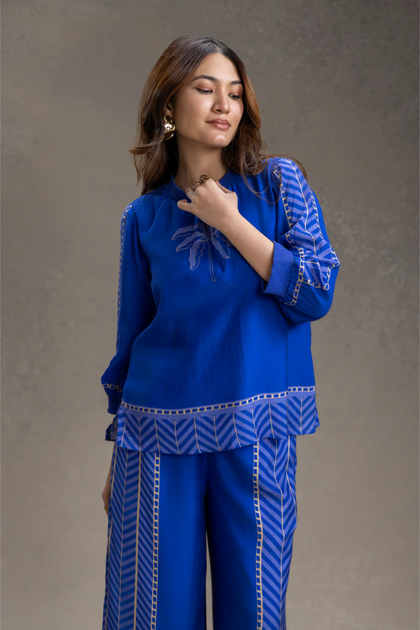 Kyomi Printed Vacation Co-ord Set