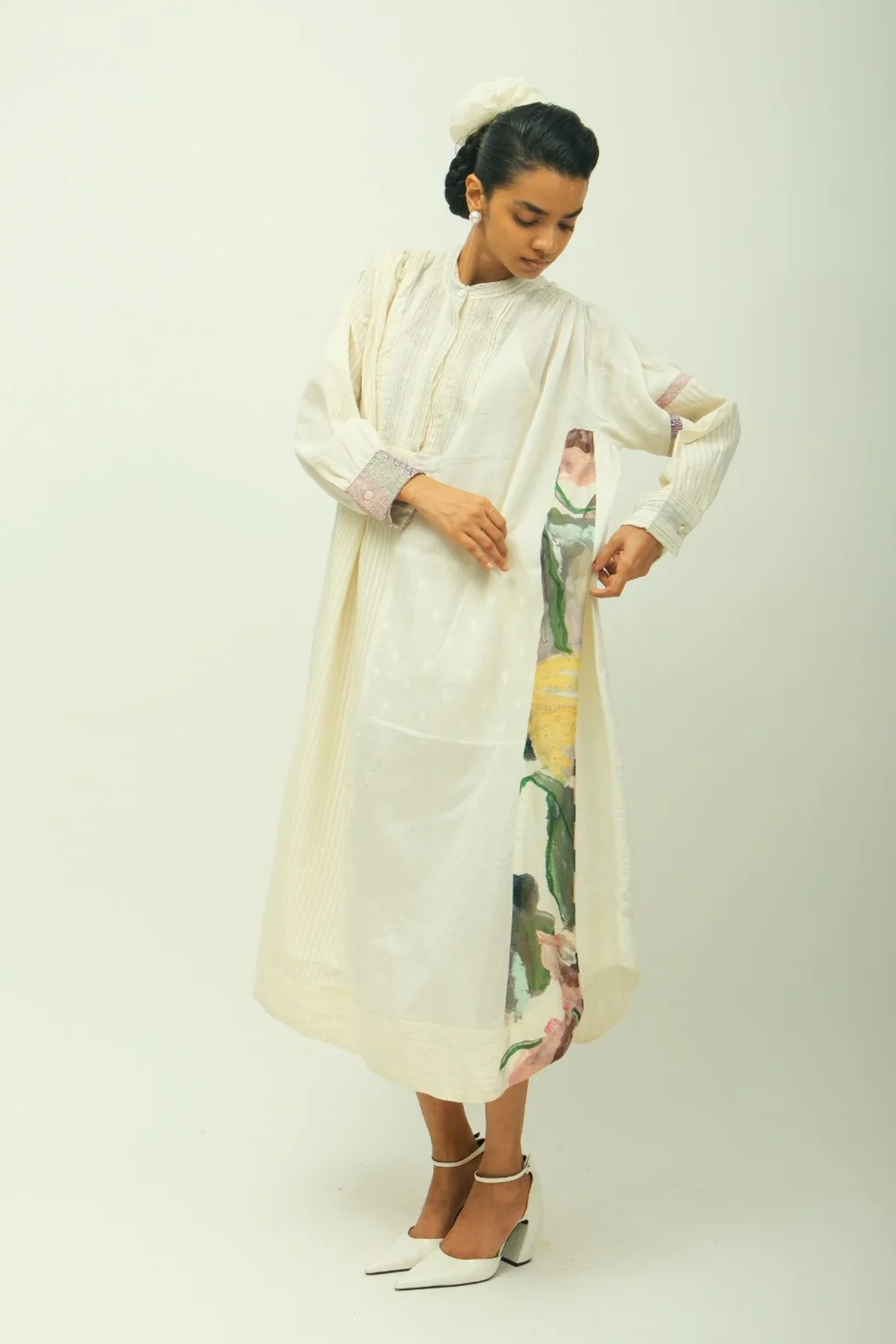 Peony Patchwork Dress