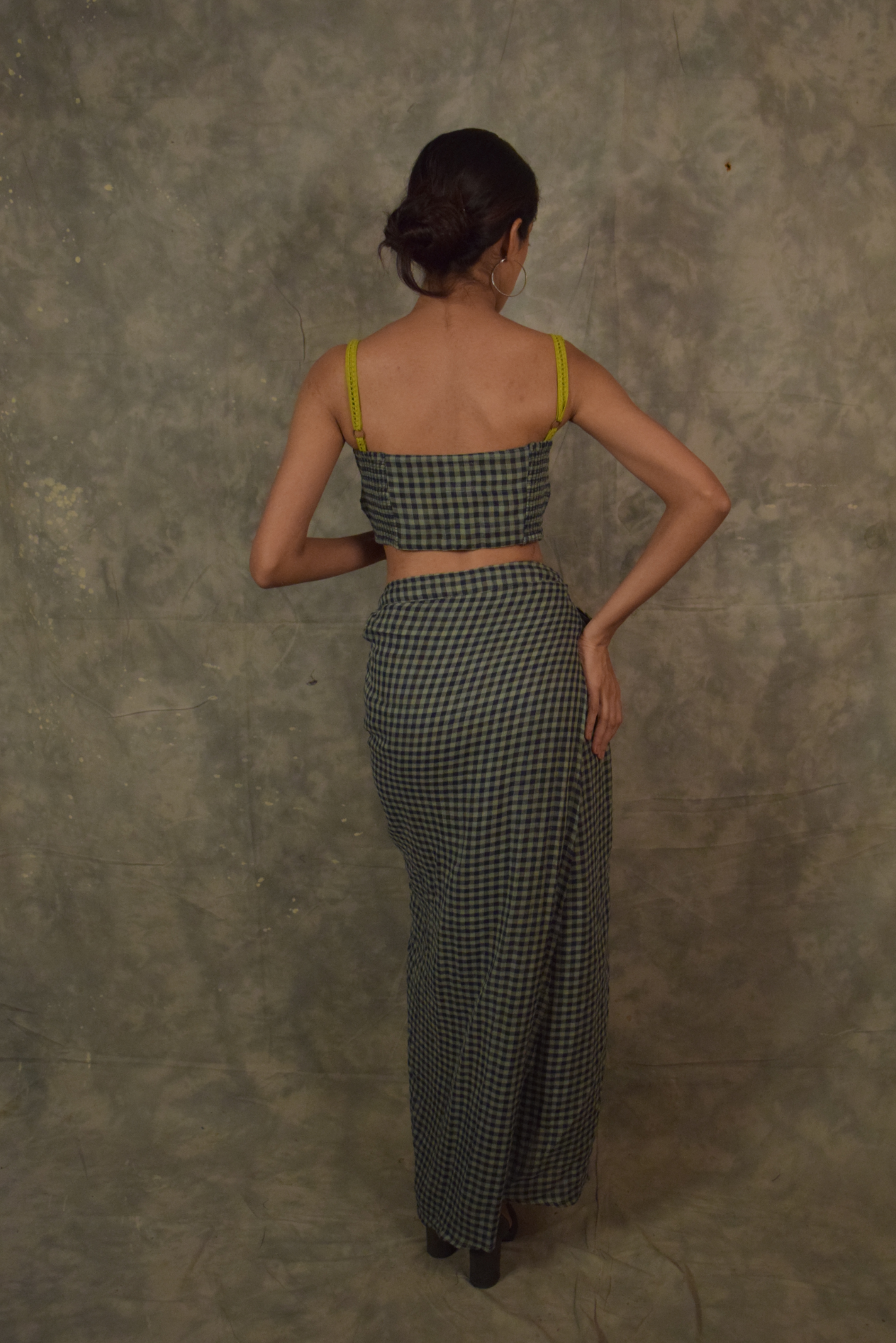 Choli top - Gingham