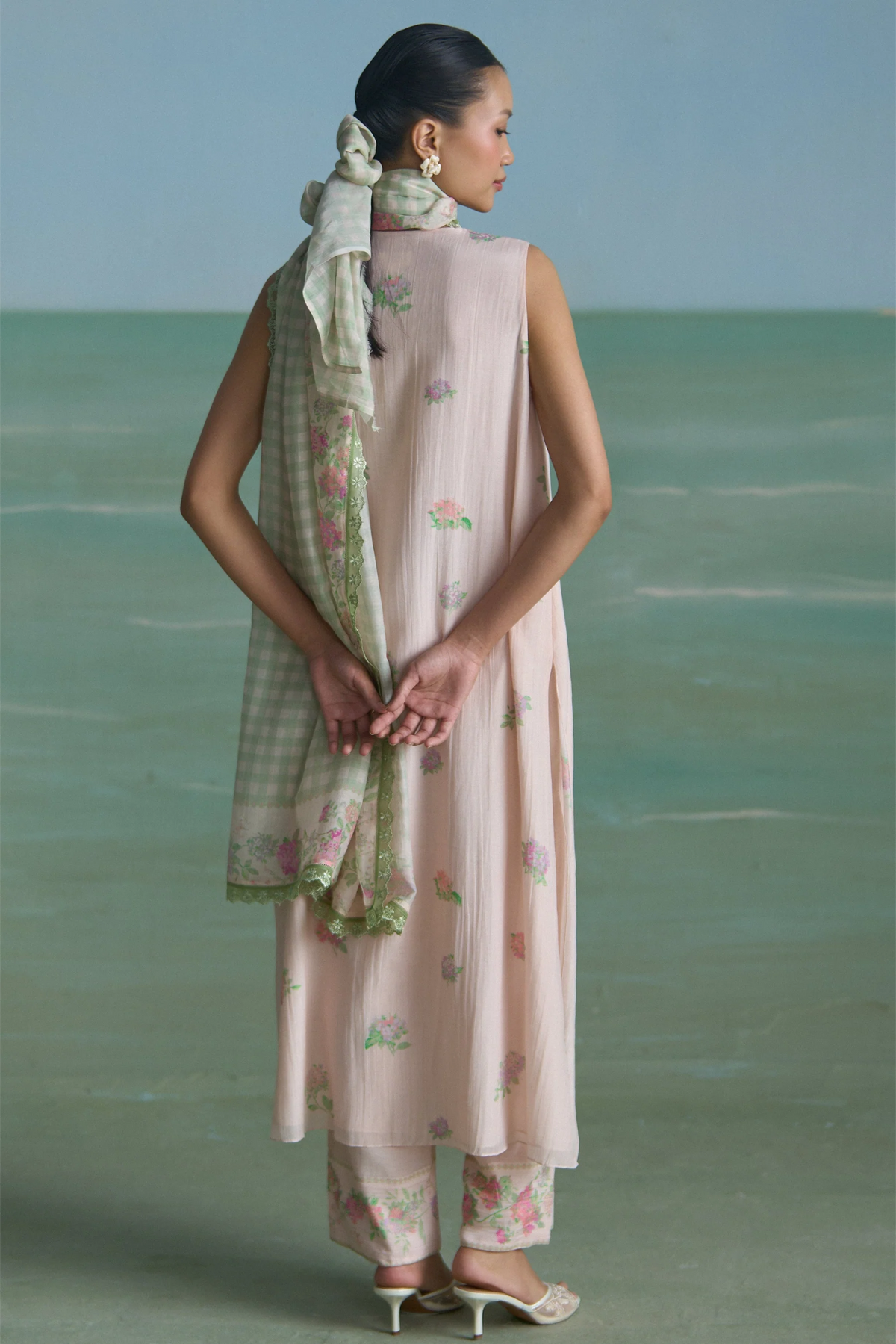Pink Elsie Kurta Set
