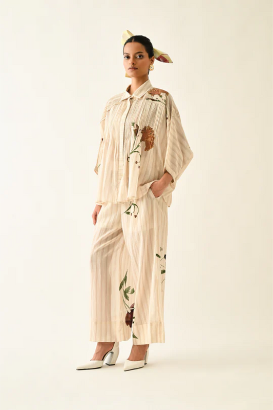 Dewstripe Shirt Set