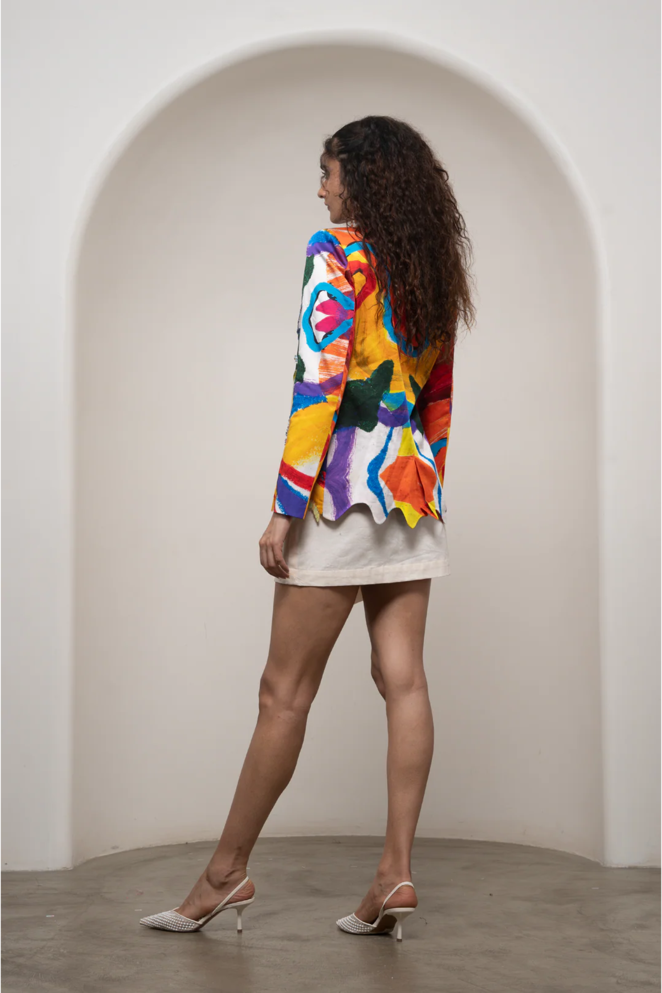 Ruel Wavy Blazer Set