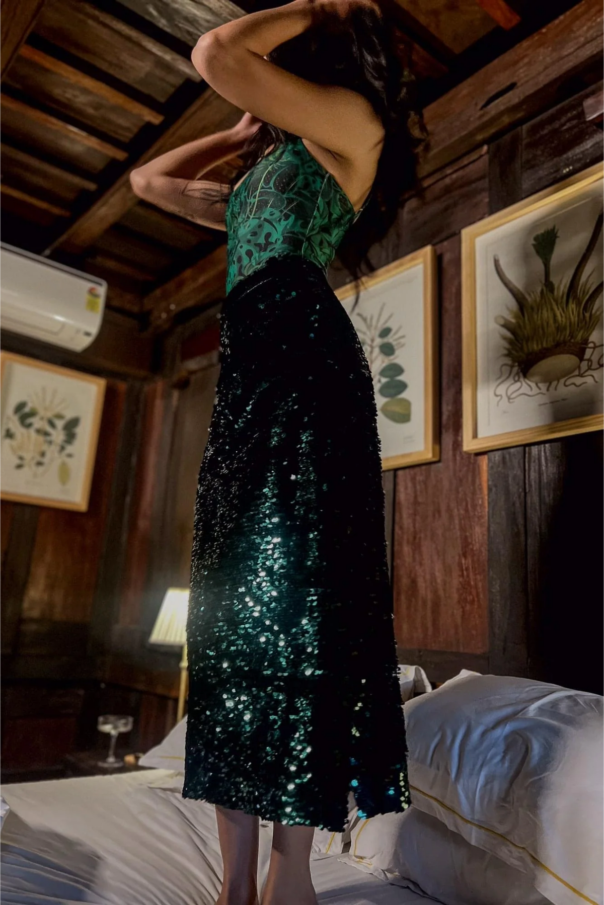 Skirt - Emerald Jungle