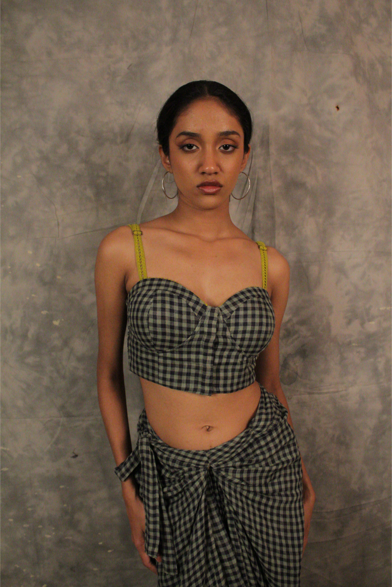 Choli top - Gingham