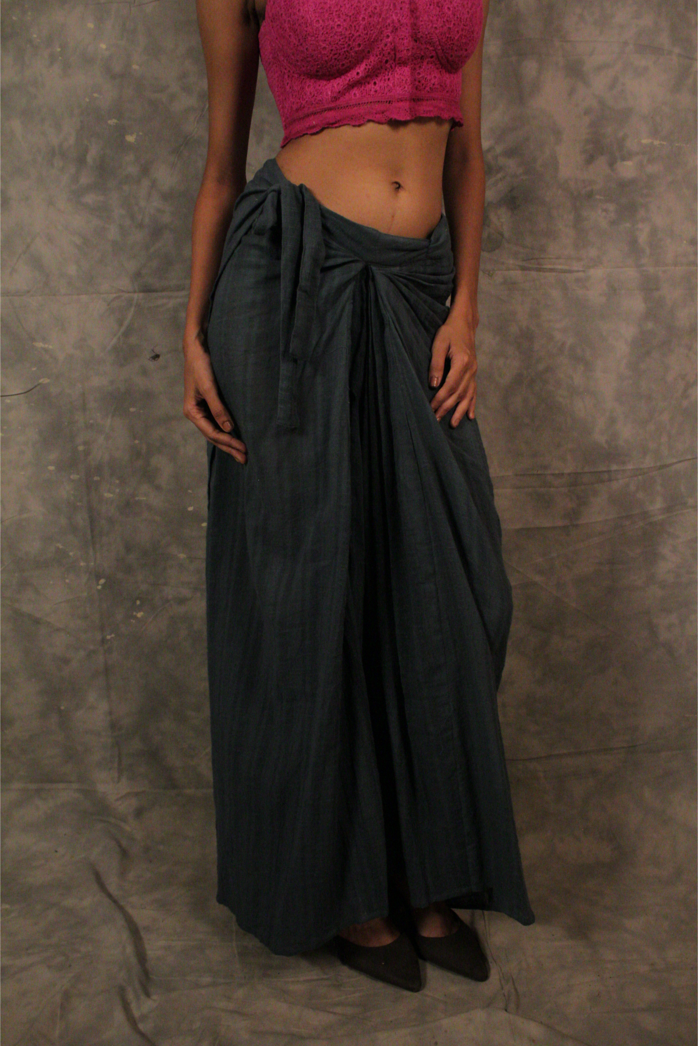 Antaria wrap skirt - Lapiz