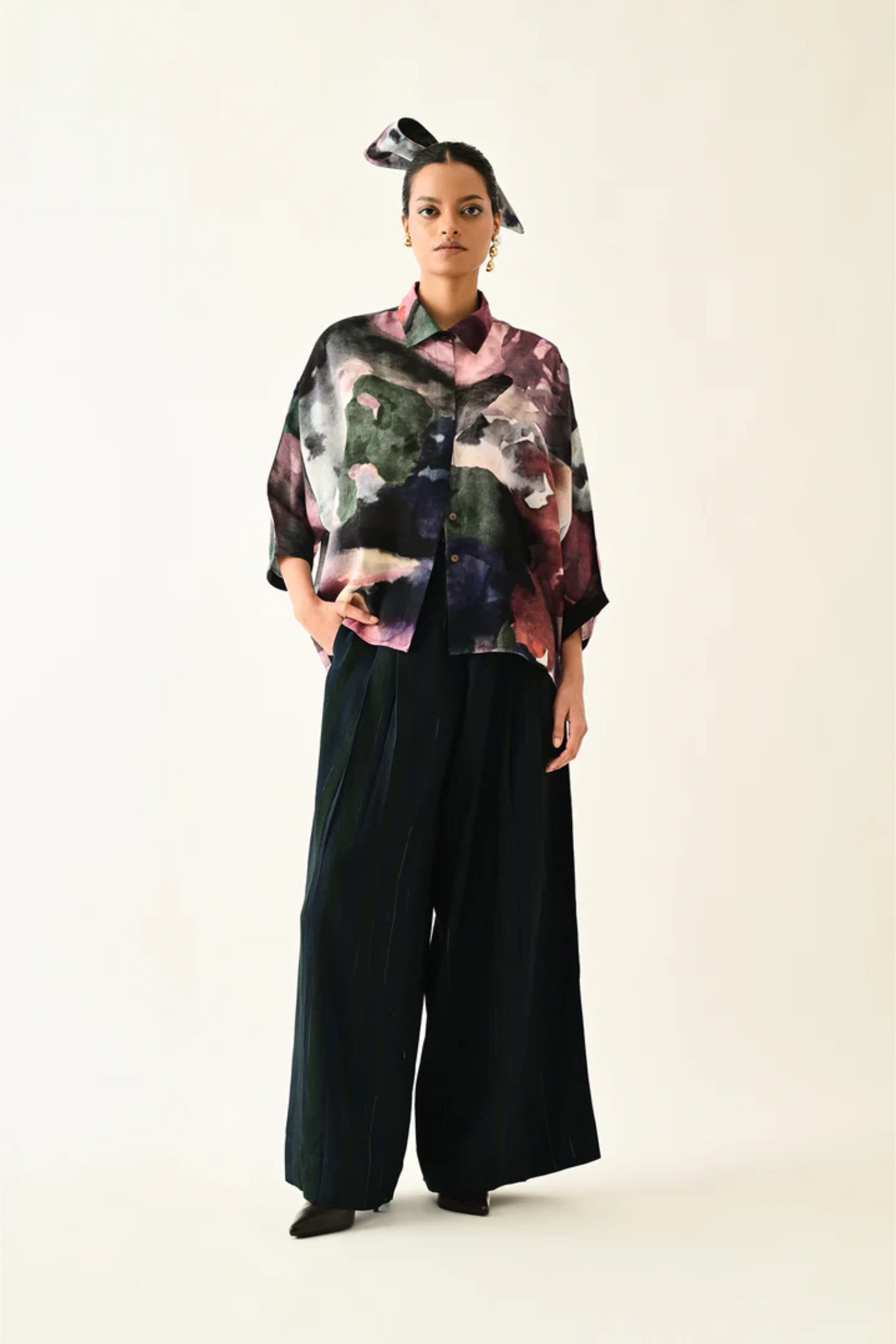 Twilight Bloom Ae Shirt Set