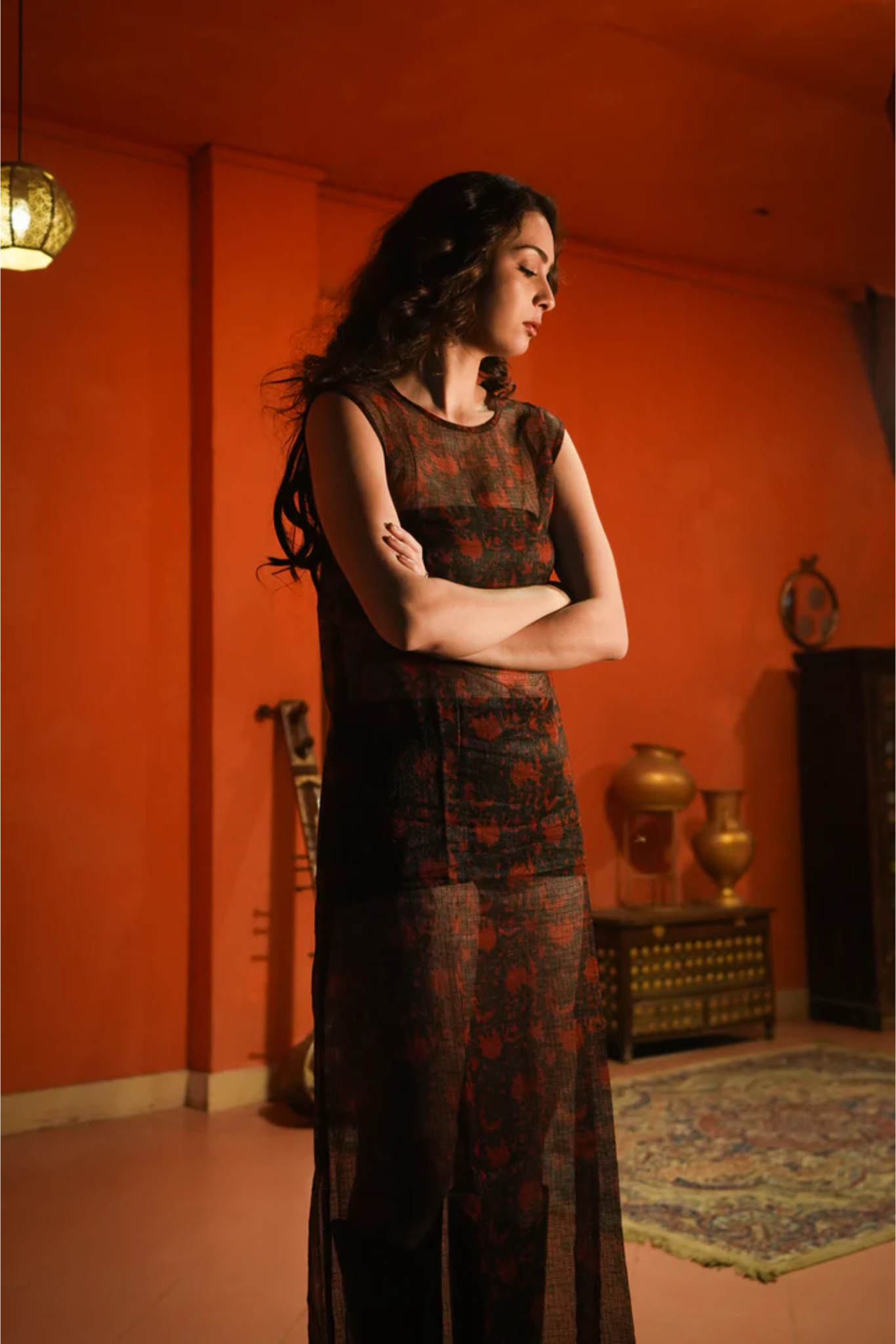 Kaav Sheer Dress