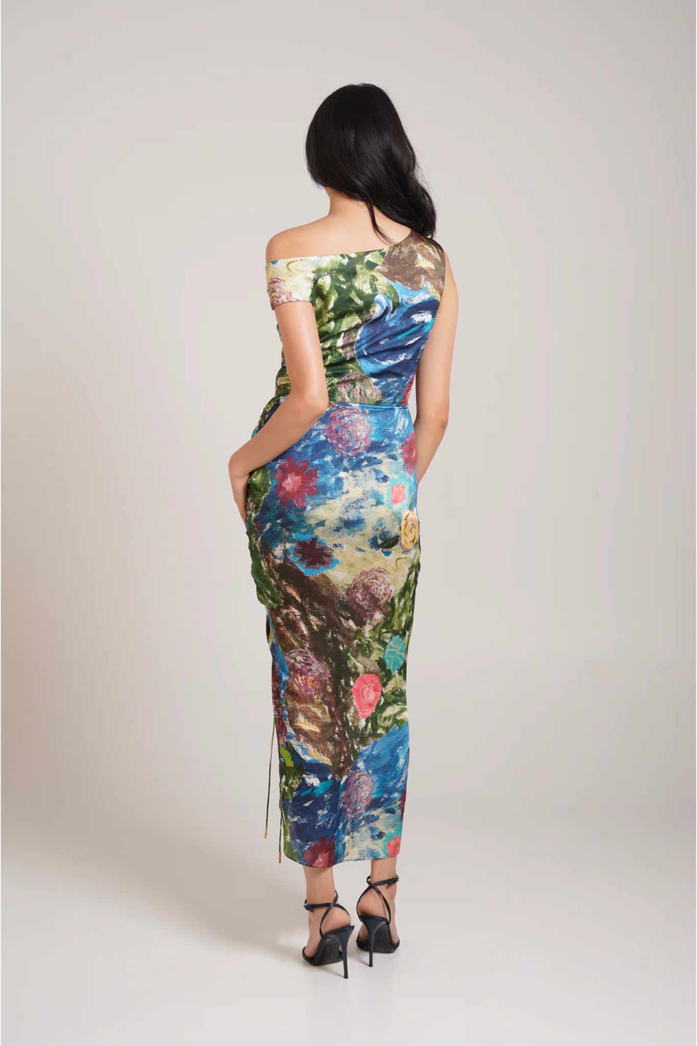 Gaia Ruched Dress
