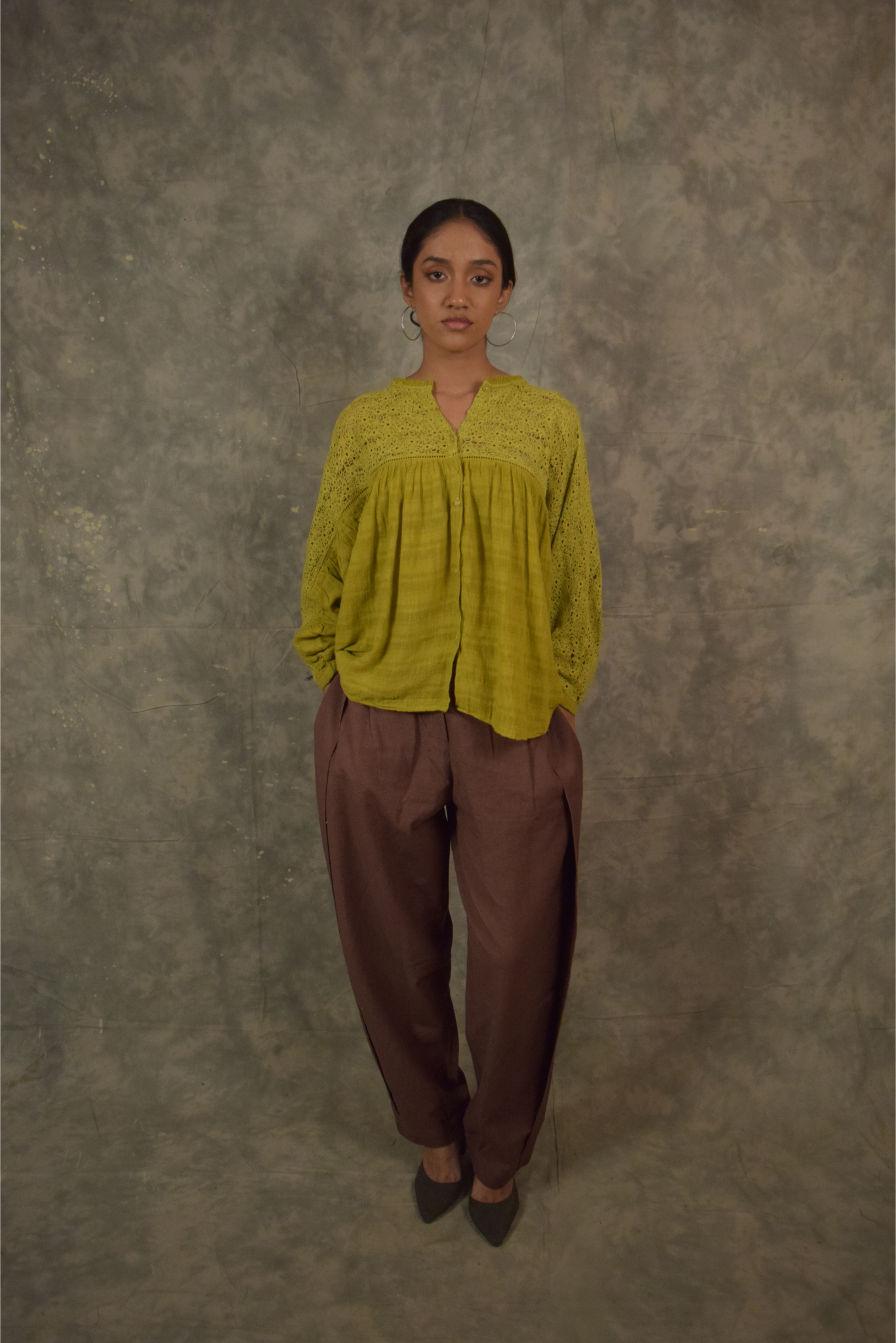 Kefi Wing Shirt - Golden Rod