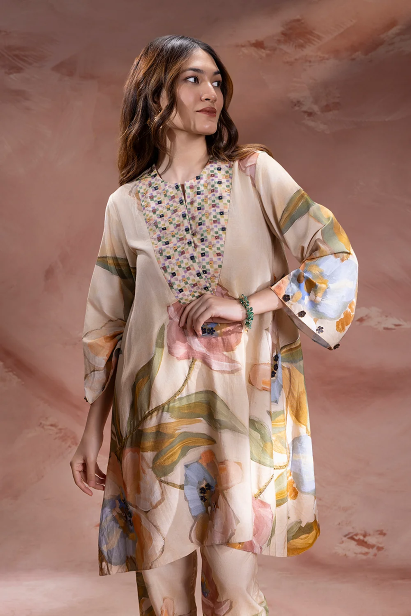 Zeya Embellished Tunic and Pants