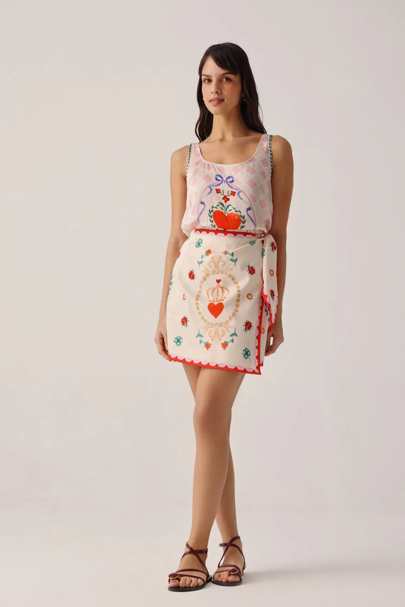 Wrap Me Round Skirt - Tarot