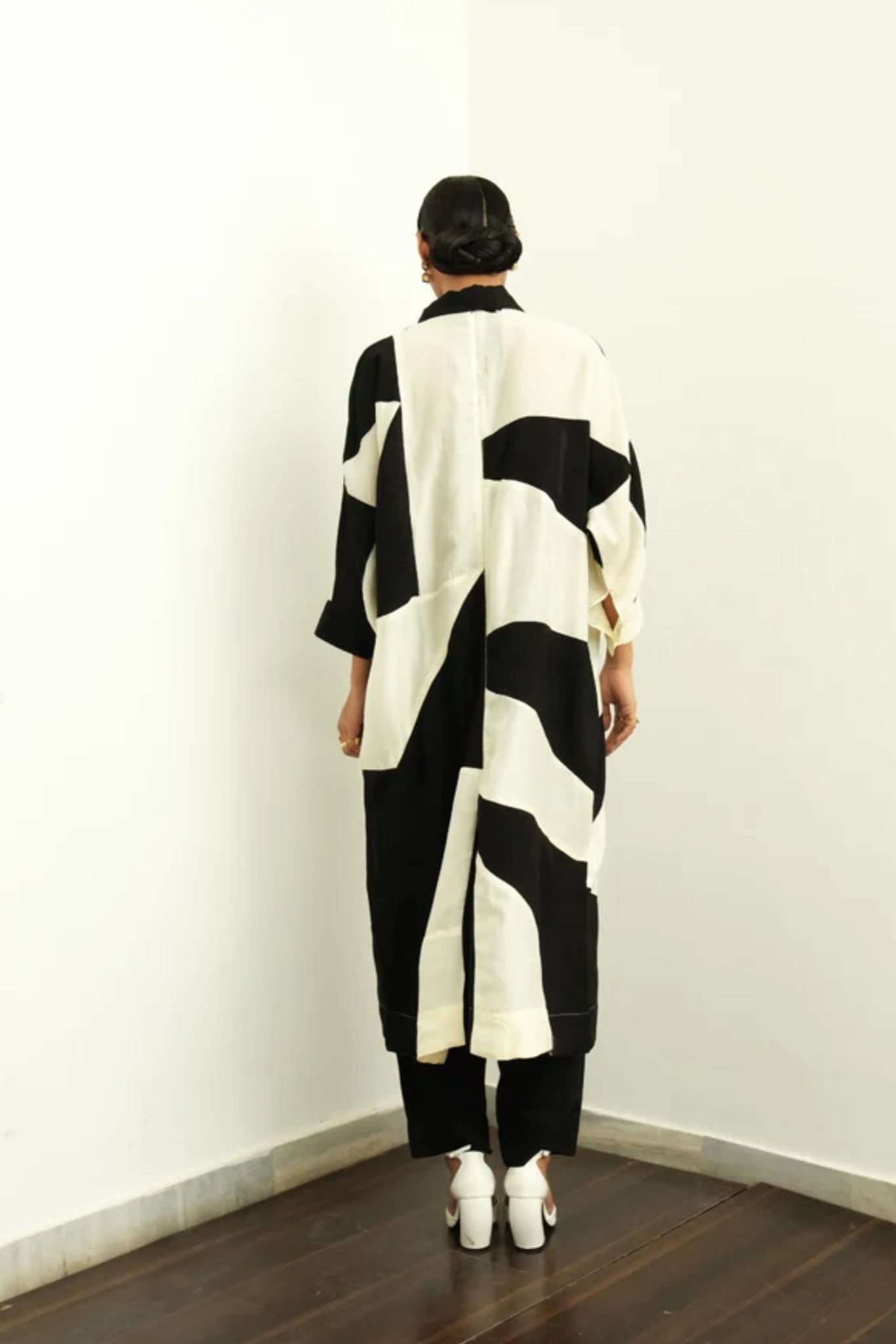 Stardust Silk Patchwork Dress