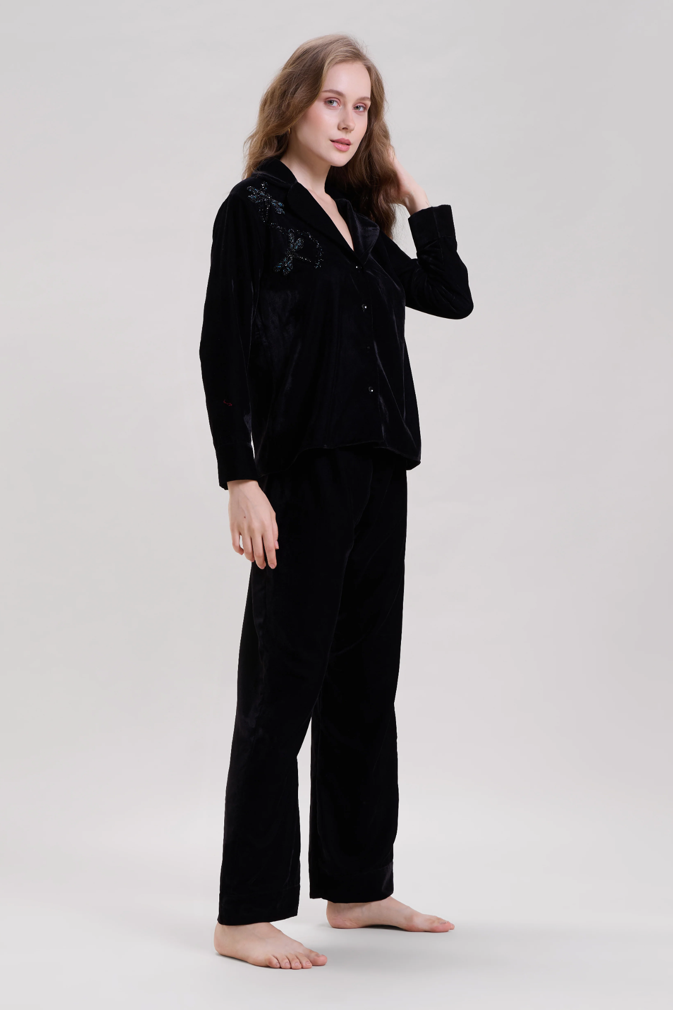 Velvet Nightwear Set