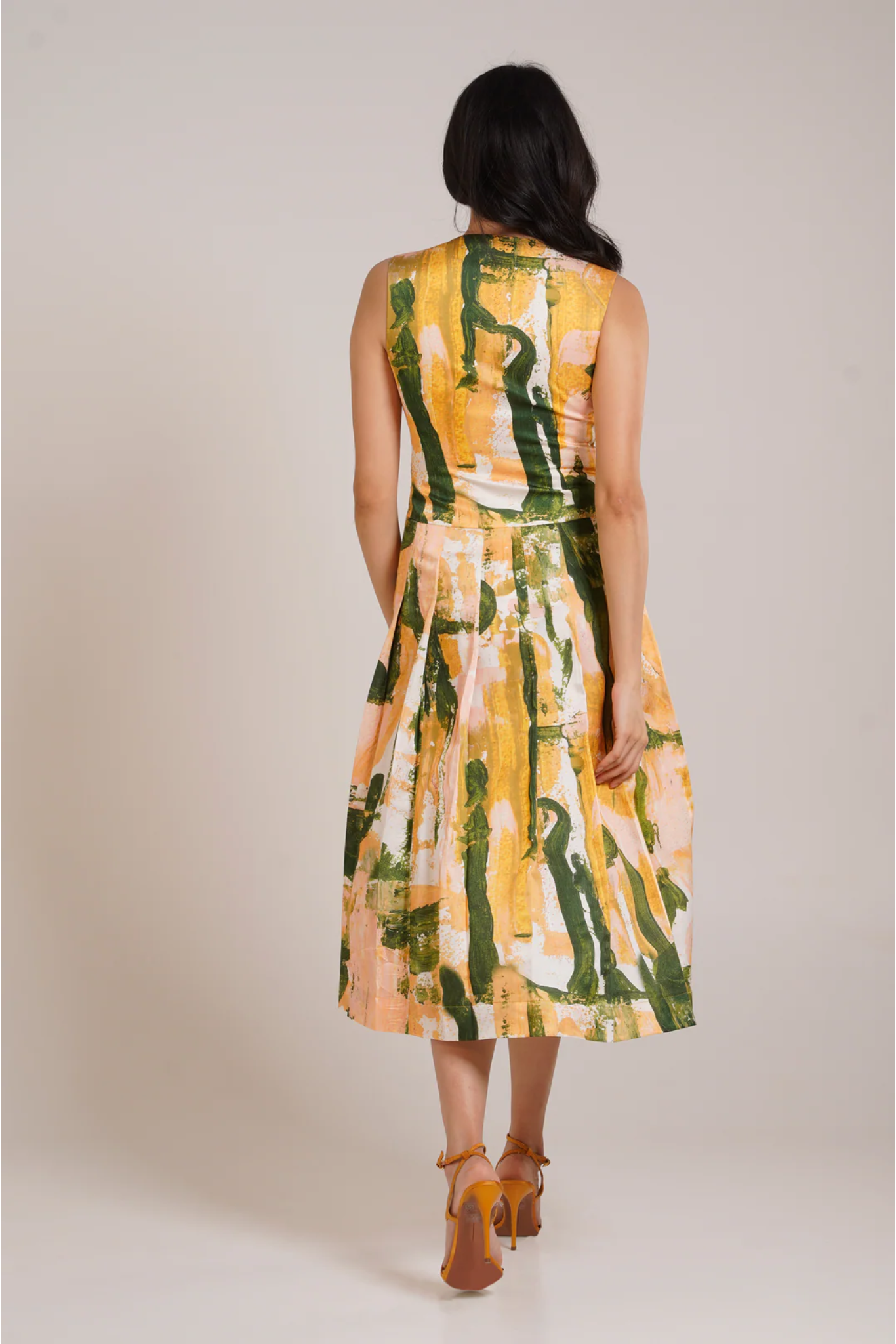 Ceri Pleated Dress