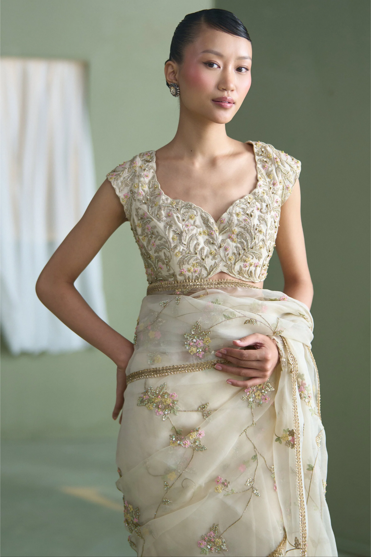 Cassia Jaal Saree