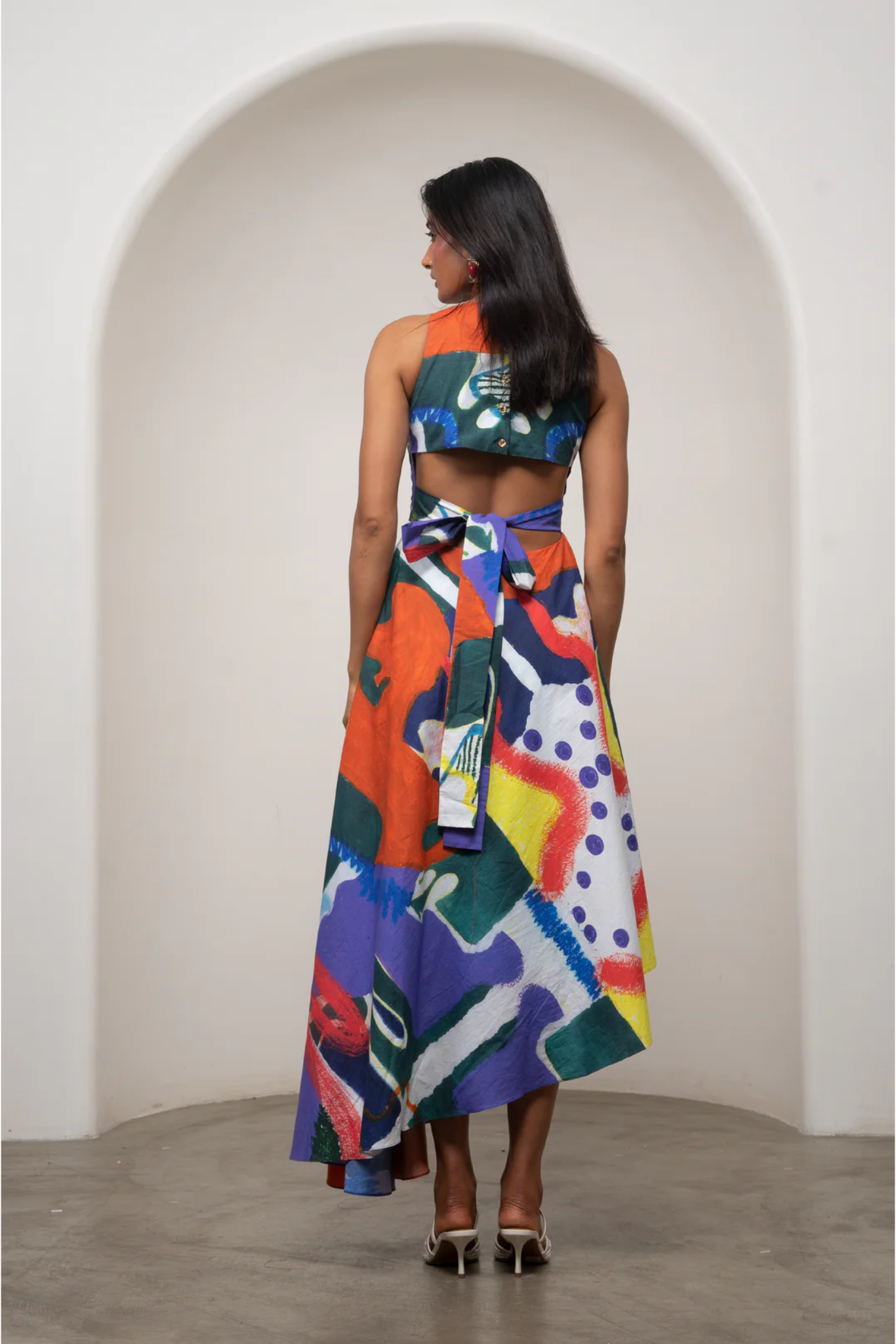 Varen Tie-Up Dress