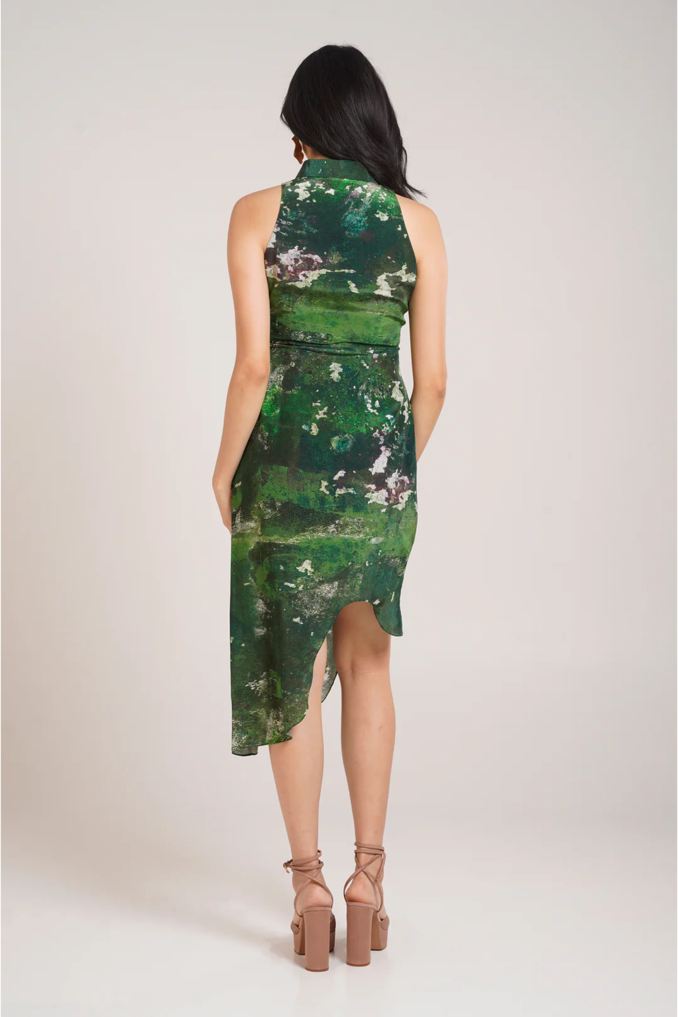 Sage Shirt Dress