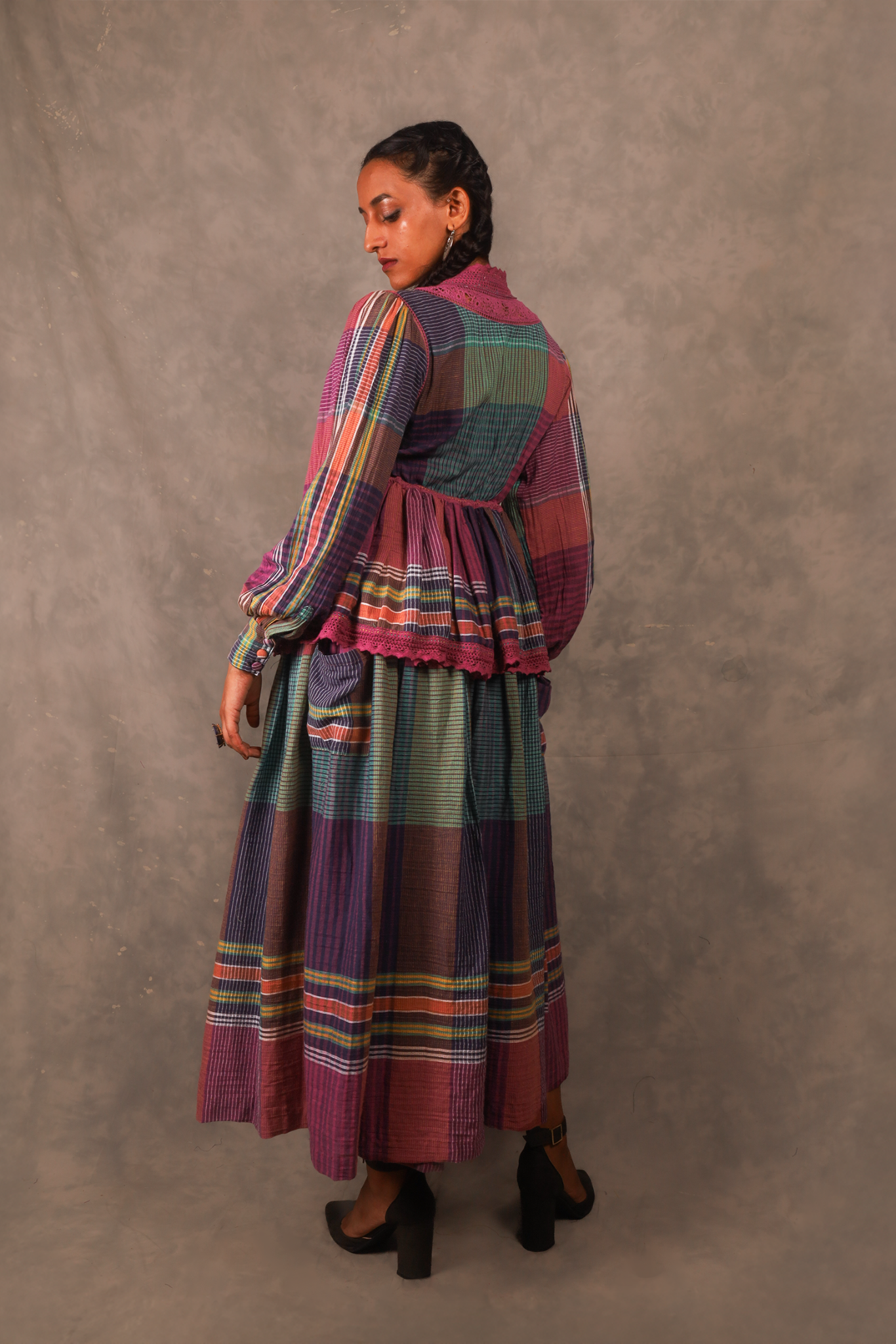 Swirl Top - Plaids