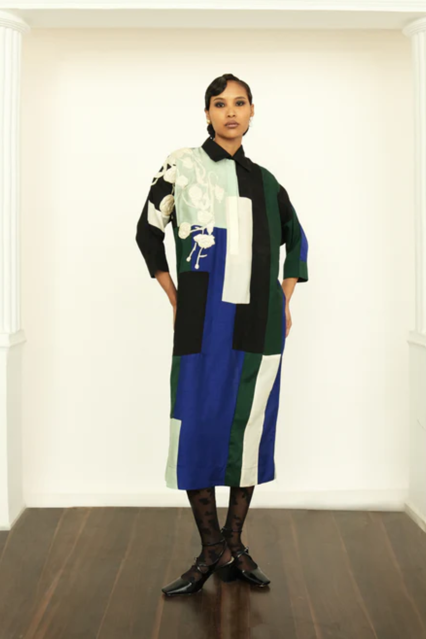 Patchwork Ivy Dress