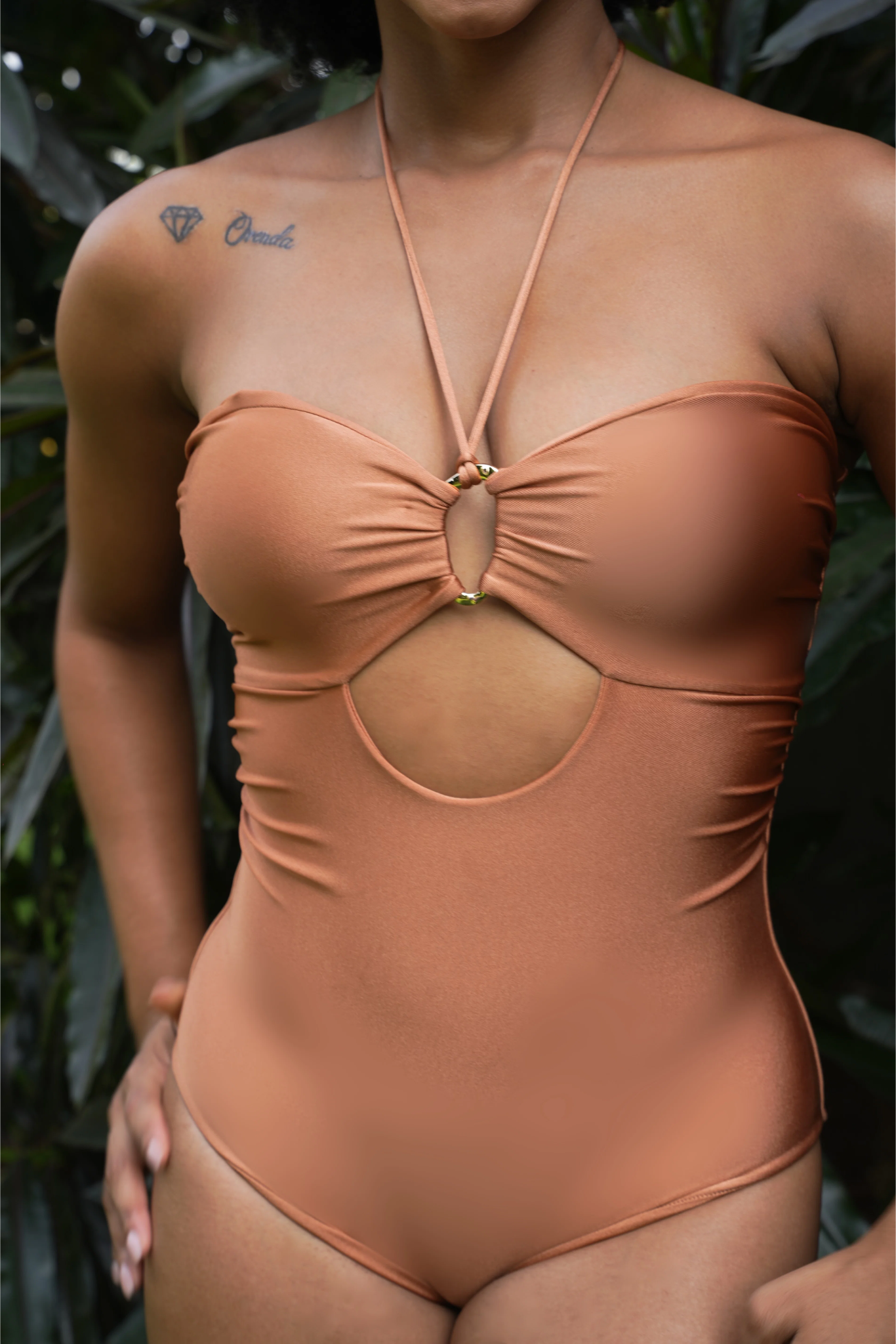 Golden Hour Cutout Swimsuit