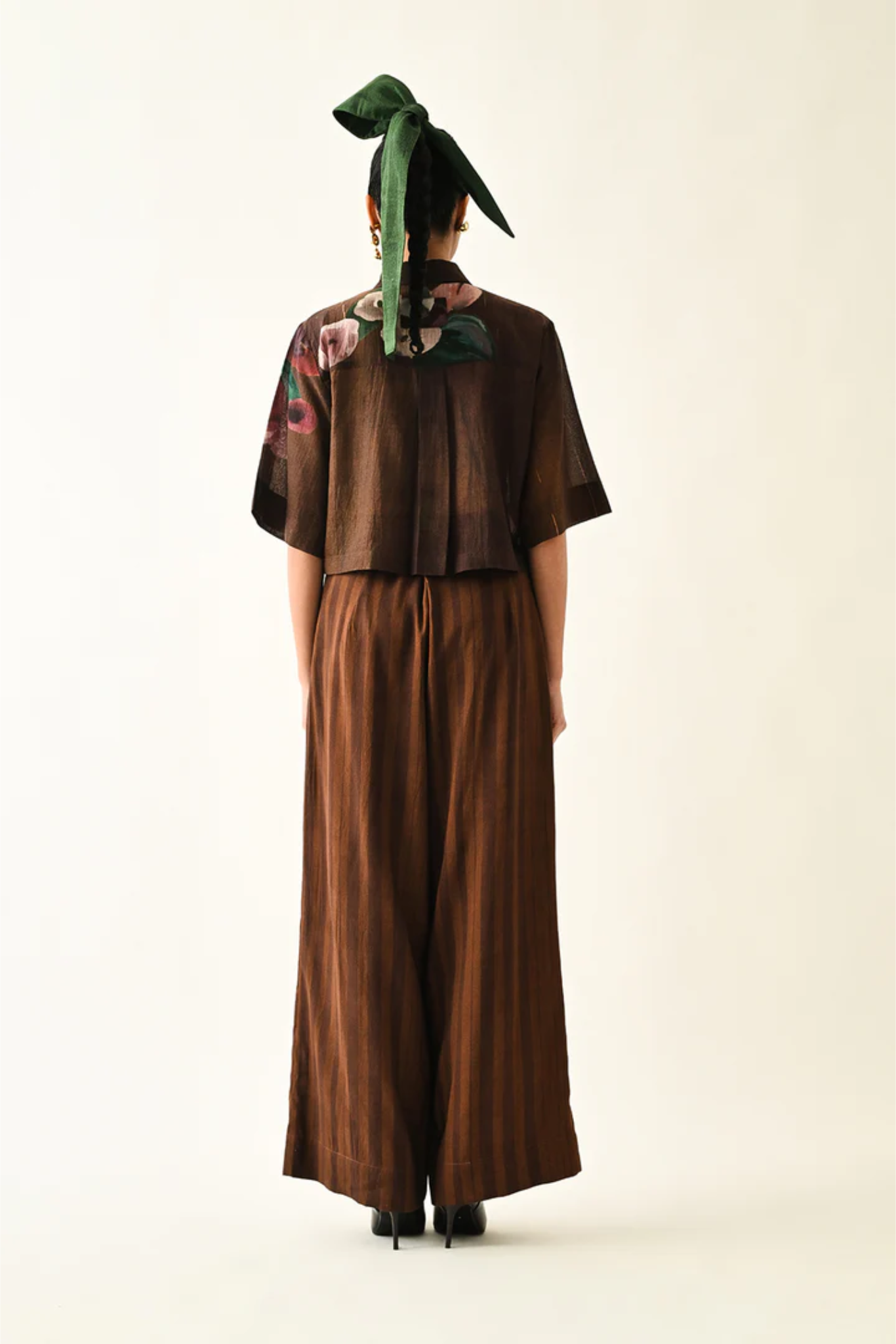 Brown Stripes PP Pant