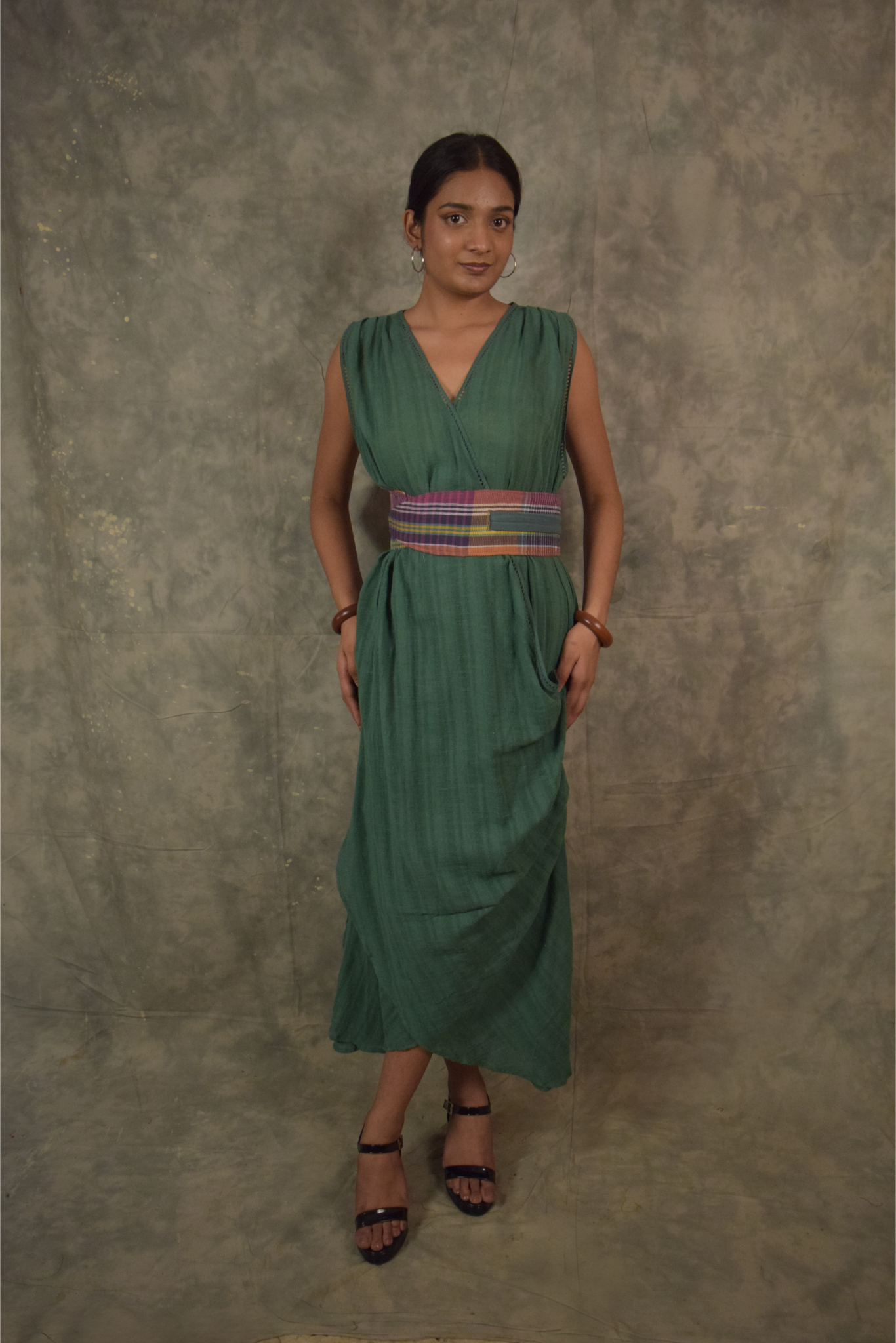 Ithara Dress - Eucalyptus