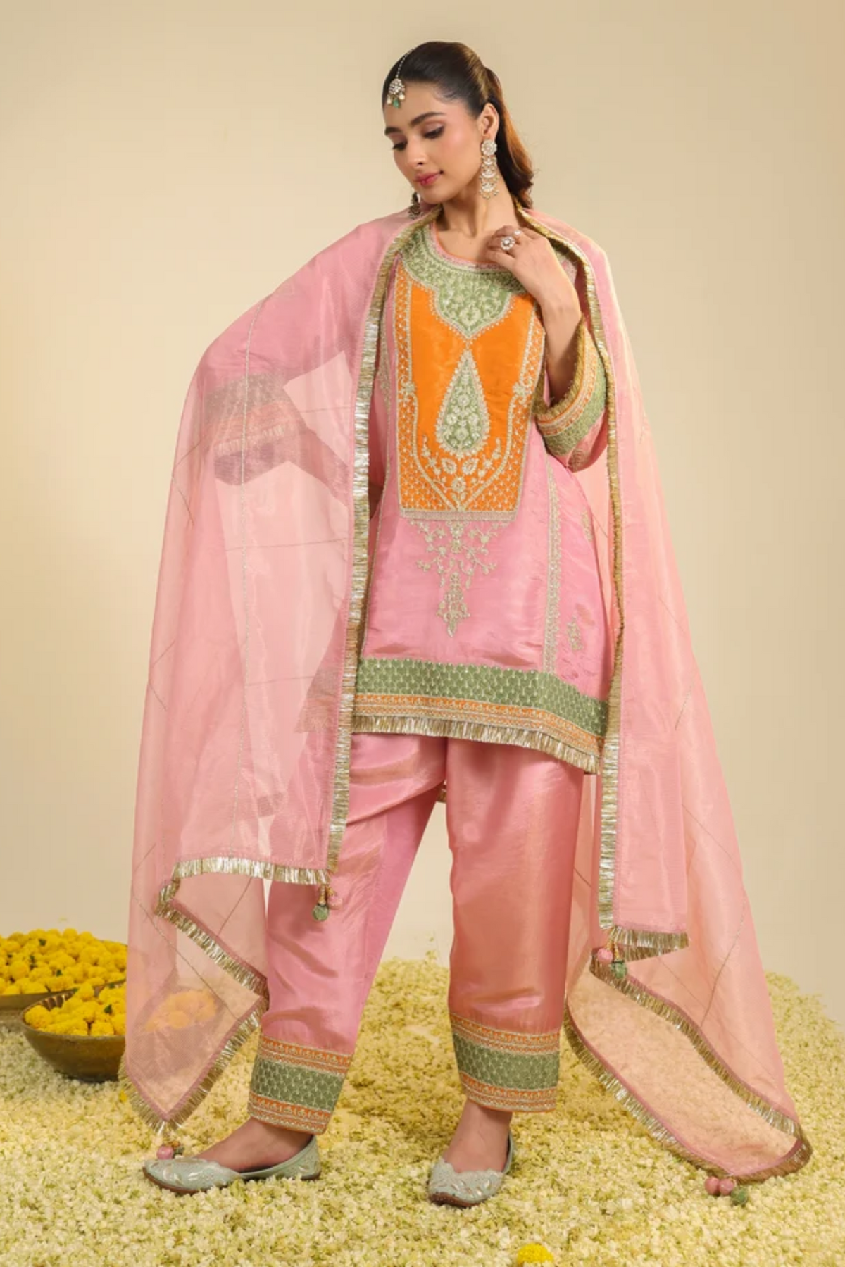 Pink Raag Kurta Set