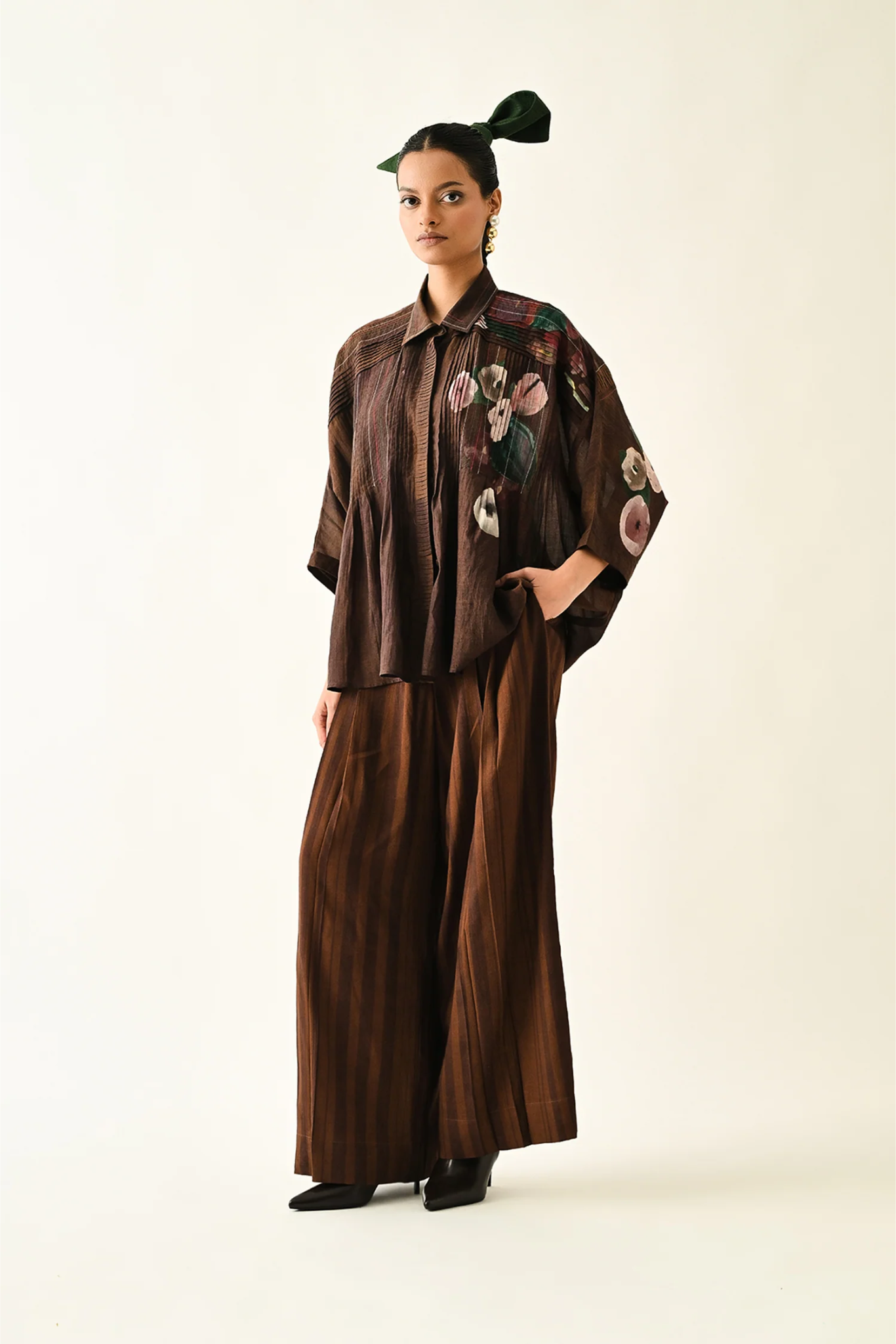 Earth Bloom Shirt Set