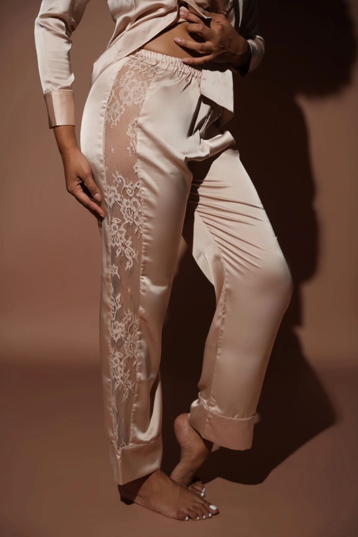 Champagne Nightsuit Set